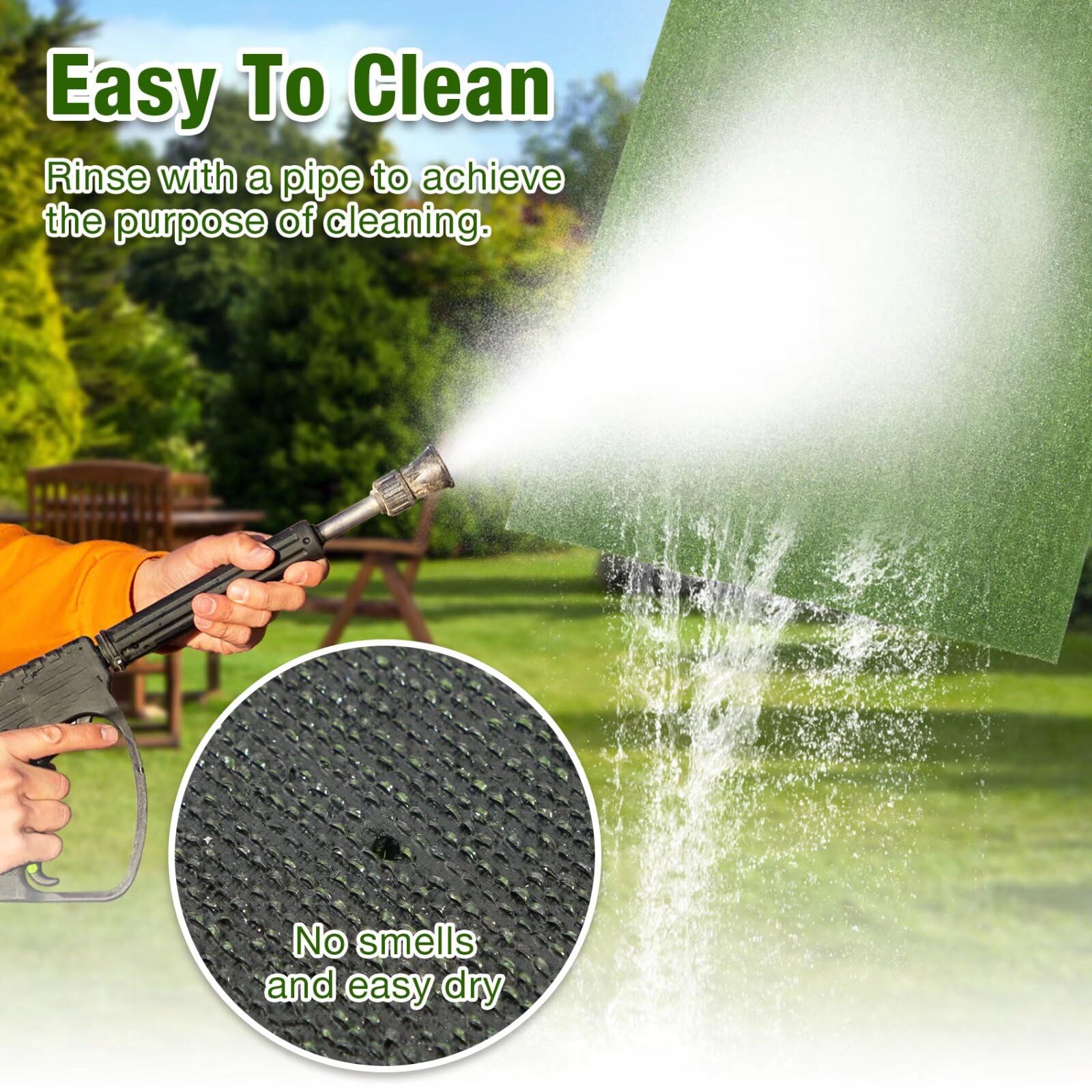 Globreen Grass Pad For Dog Large Size - 2Ftx6Ft, Dog Potty Training Turf, Indoor Outdoor Pets Pee Fake Grass For Balcony Patio Y