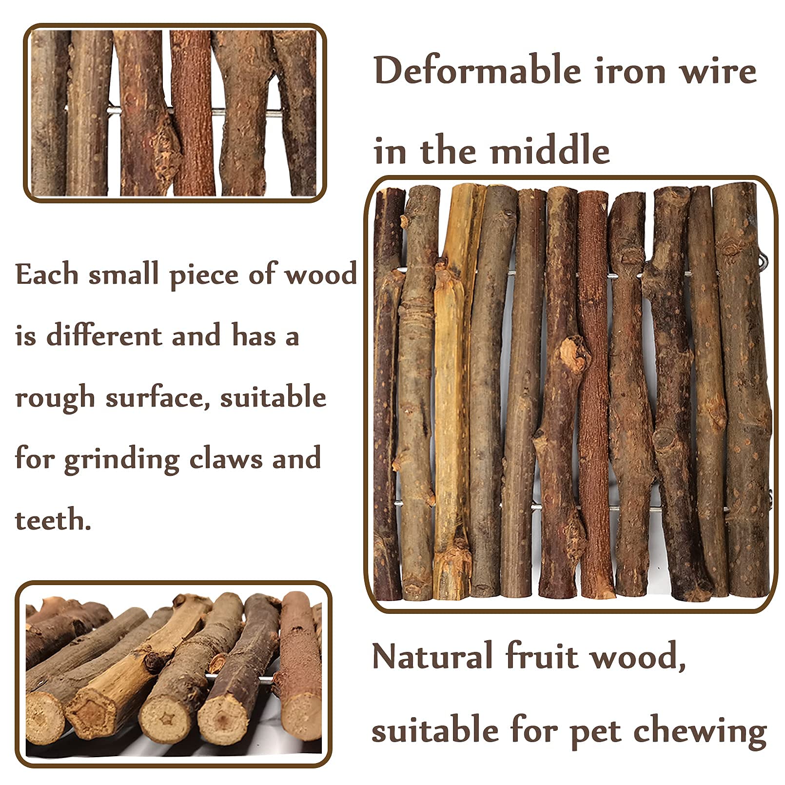 Hamiledyi Wooden Reptile Hideout Bearded Dragon Bendy Bridge Climbing Ladder Hiding Hut Reptiles Hide Cave Habitat Decor For Liz