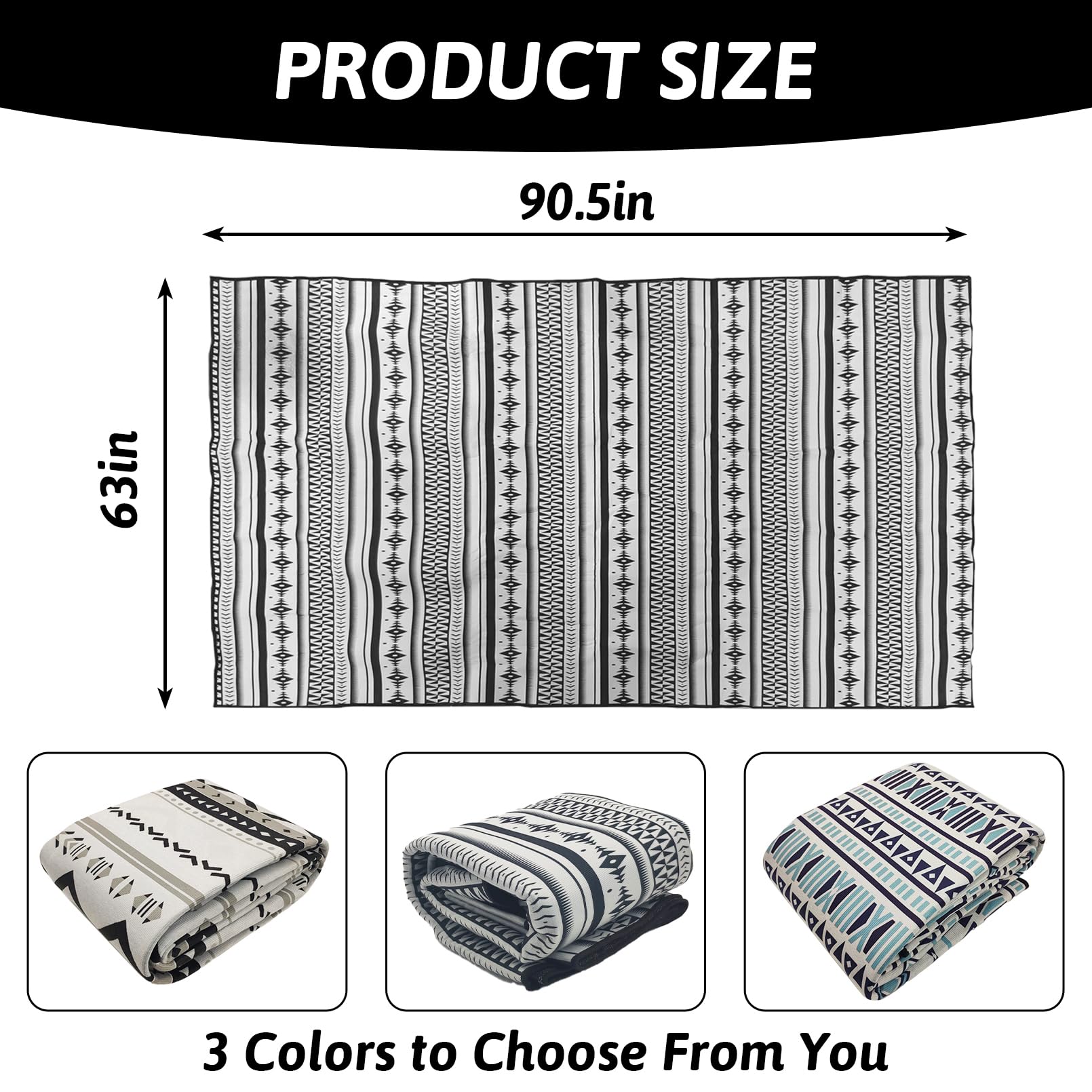 BNOSDM Extra Large Cage Liners for Rabbits 91'' X 63'' Washable Rabbit Pad Large Bunny Mat Anti Slip Rug for Bunnies Pet Carpet