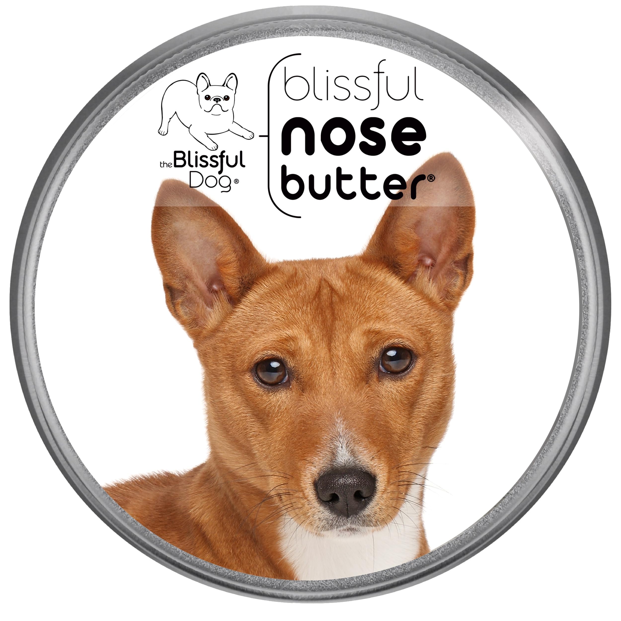 The Blissful Dog Basenji Unscented Nose Butter - Dog Nose Butter, 8 Ounce