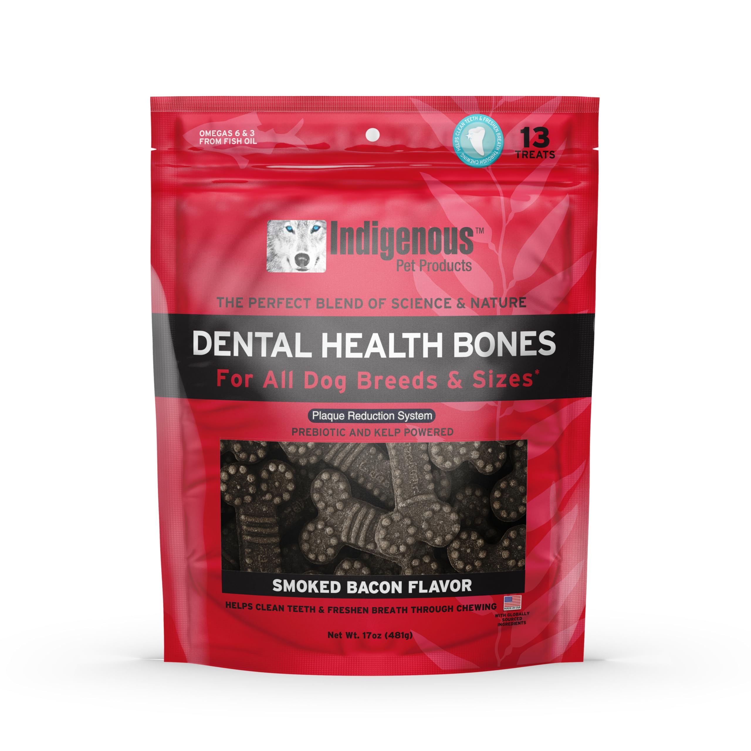 Indigenous Dental Health Bones Smoked Bacon Flavor