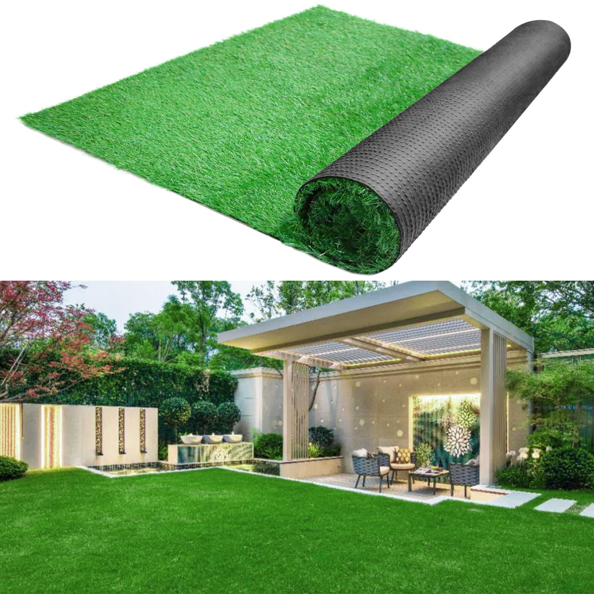Starroad-Tim Artificial Grass Rug Turf For Dogs Indoor Outdoor Fake Grass For Dogs Potty Training Area Patio Lawn Decoration