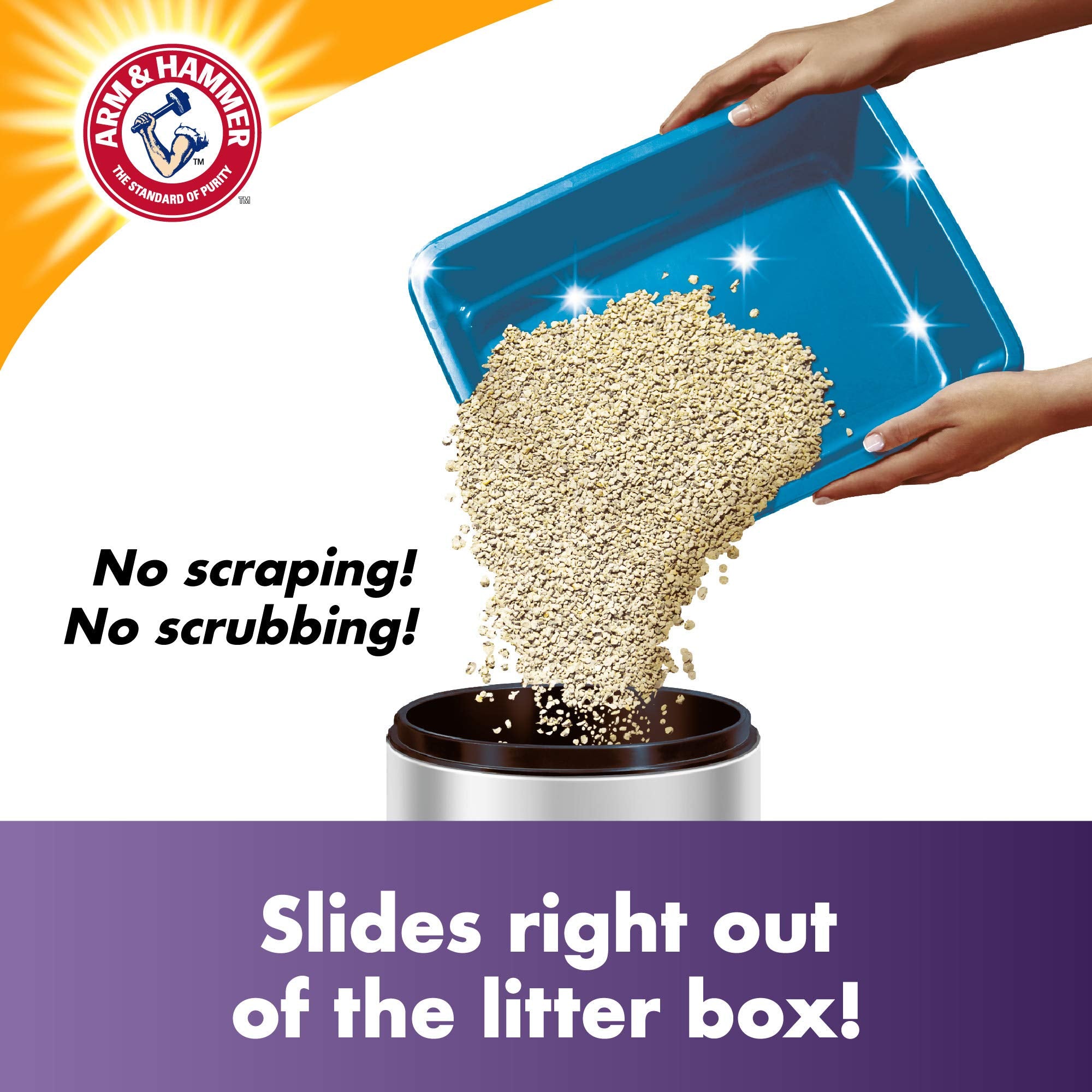 Arm & Hammer Slide Easy Clean-Up Litter, Multi-Cat, 28Lb