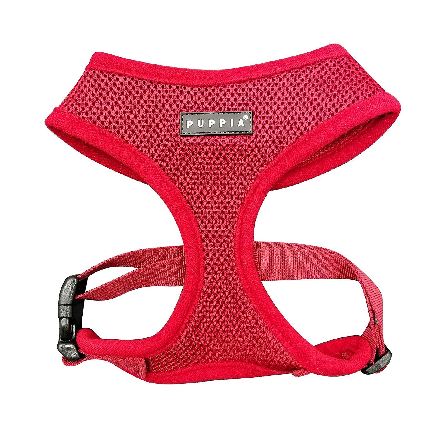 Puppia Soft Dog Harness, Wine, Medium (Pdcf-Ac30-Wn-M)