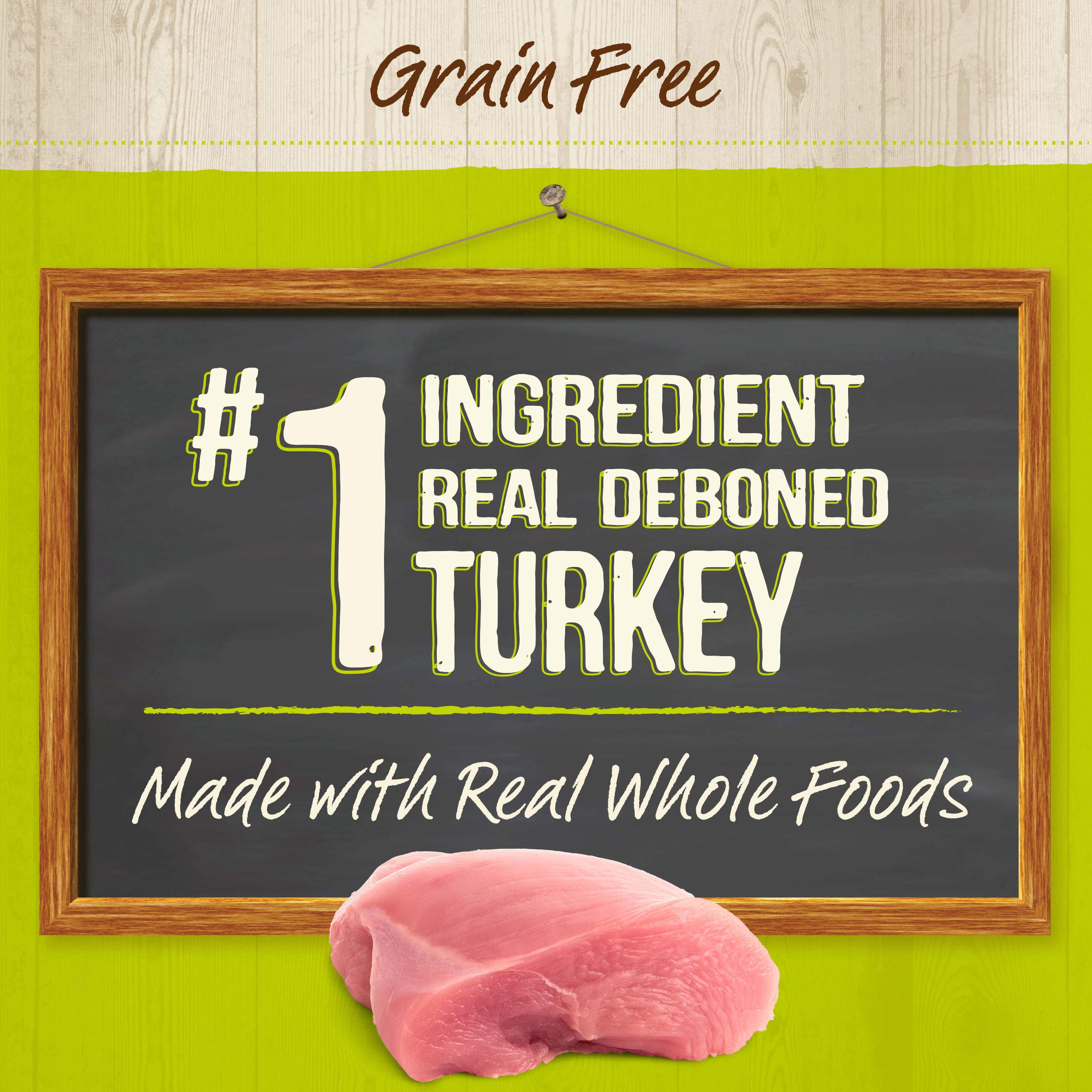 Merrick Purrfect Bistro Grain Free Soft Canned Cat Food, High Protein Turkey Recipe, 3 oz. Cans, Pack of 24