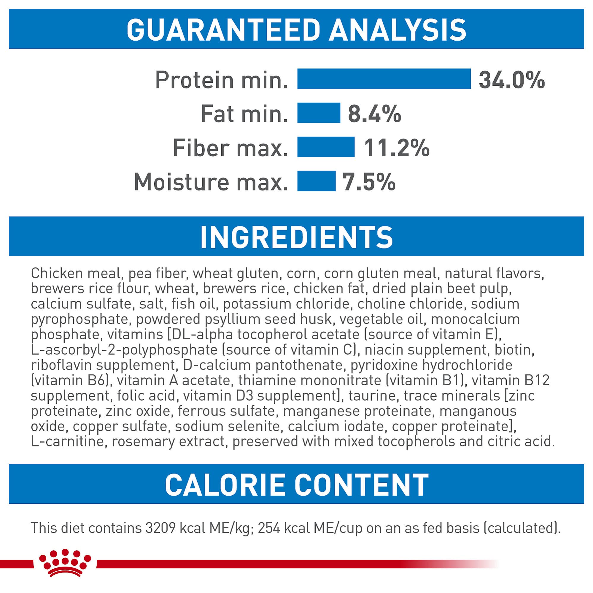 Royal Canin Feline Weight Care Adult Dry Cat Food, 14 lb bag