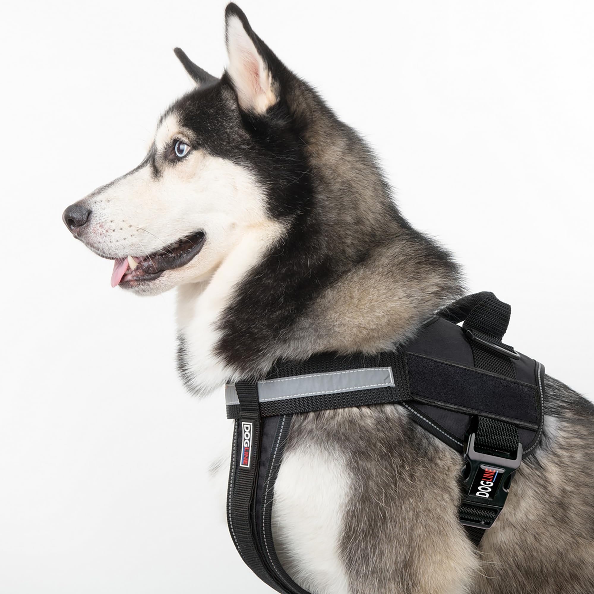 Dogline Unimax Multi-Purpose Vest Harness for Dogs and 2 Removable DIY Customizable BLANK Patches