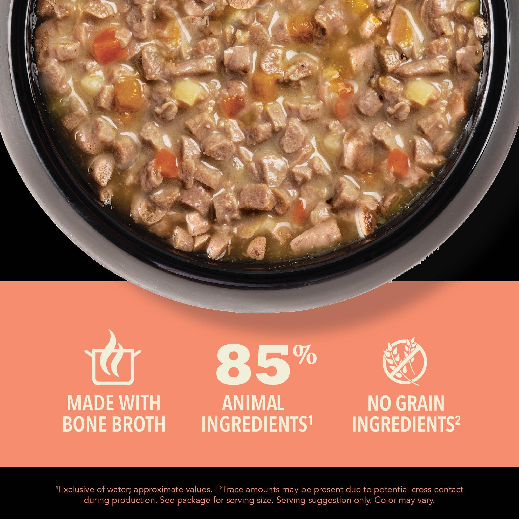 ACANA Chunks in Broth Wet Cat Food Variety Pack: Salmon & Chicken + Lamb & Kidney Recipes 3oz Cans (12 Count, 6 of Each)