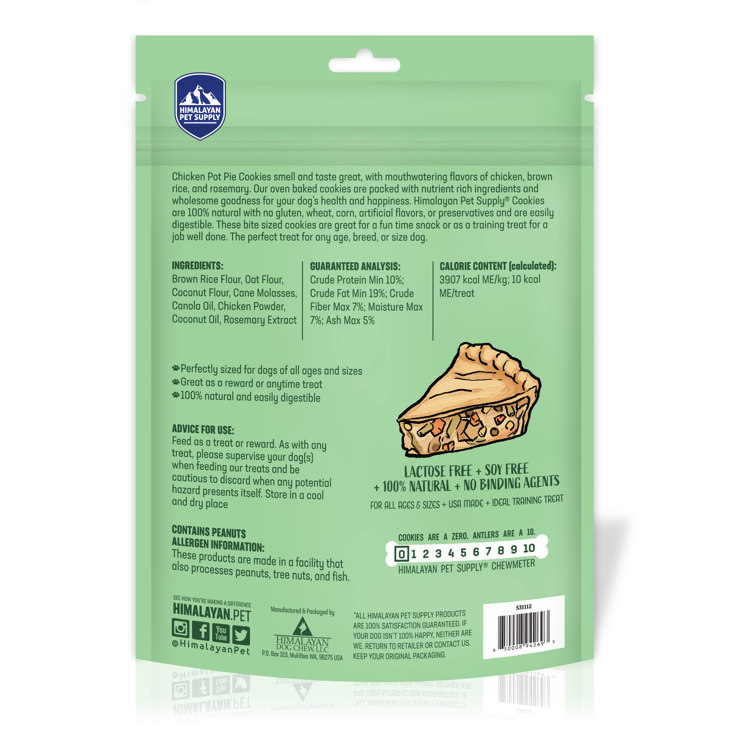 Himalayan Dog Cookies Chicken Pot Pie 14Oz