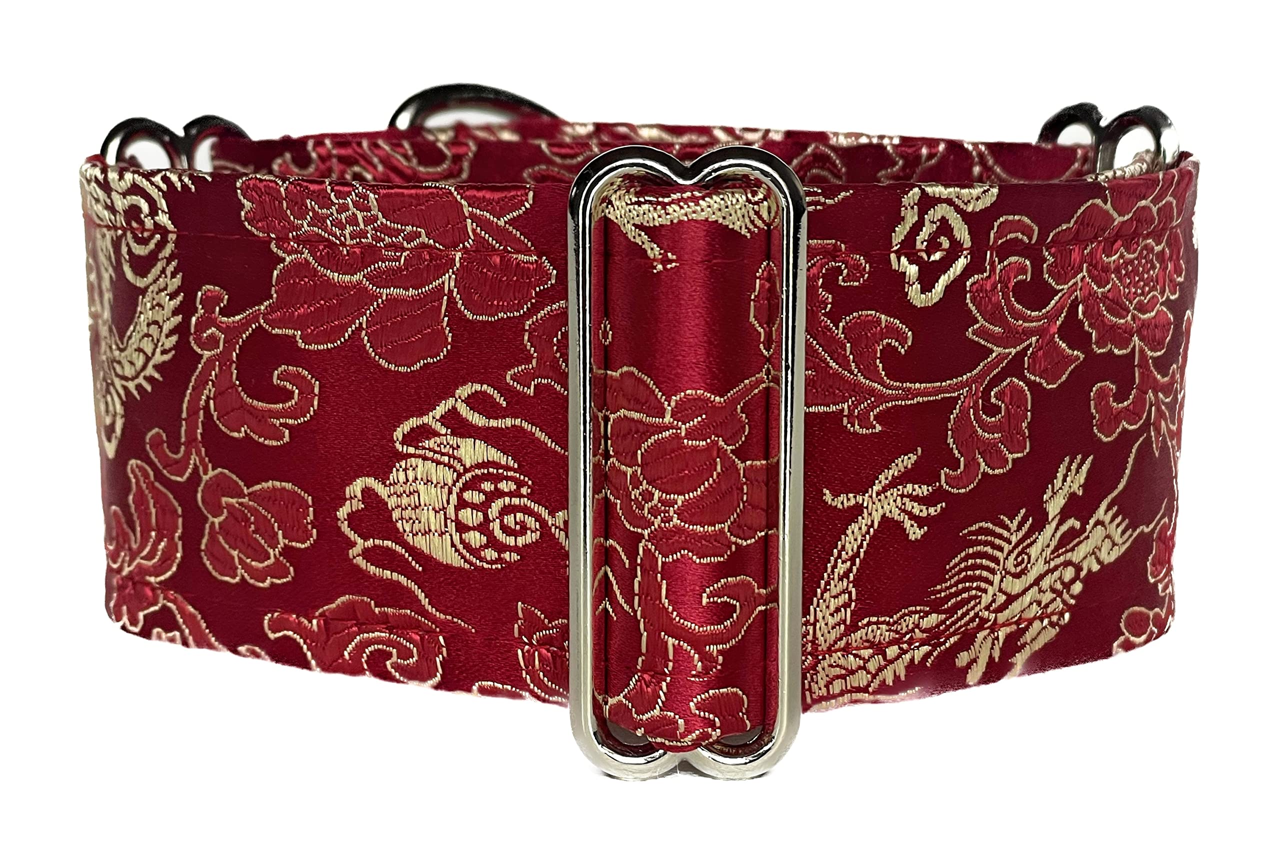 Extra Soft Martingale Dog Collar For Greyhound Saluki Whippet And Other Breeds With Similar Neck 2' Wide (M 11'-14')