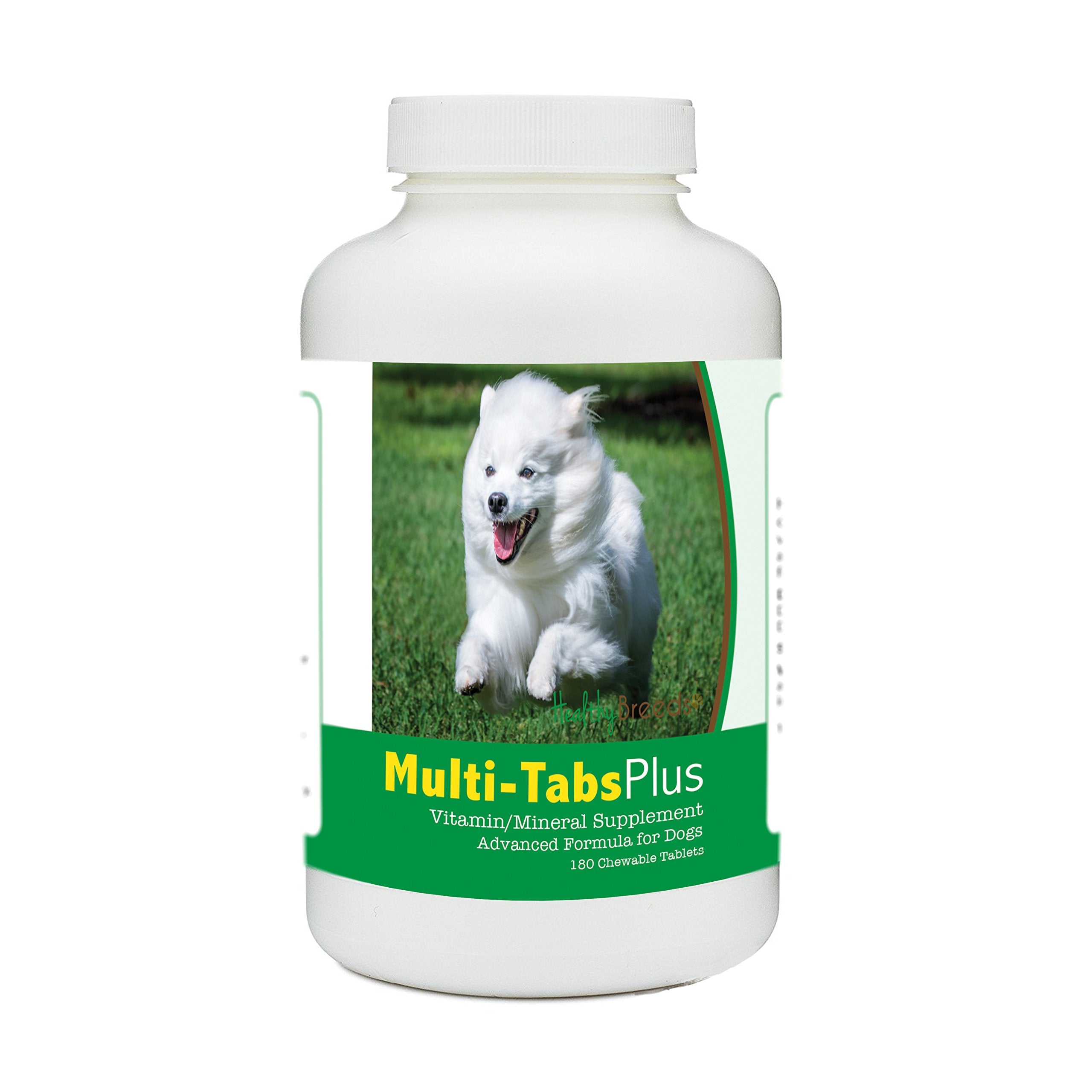 Healthy Breeds American Eskimo Dog Multi-Tabs Plus Chewable Tablets 180 Count