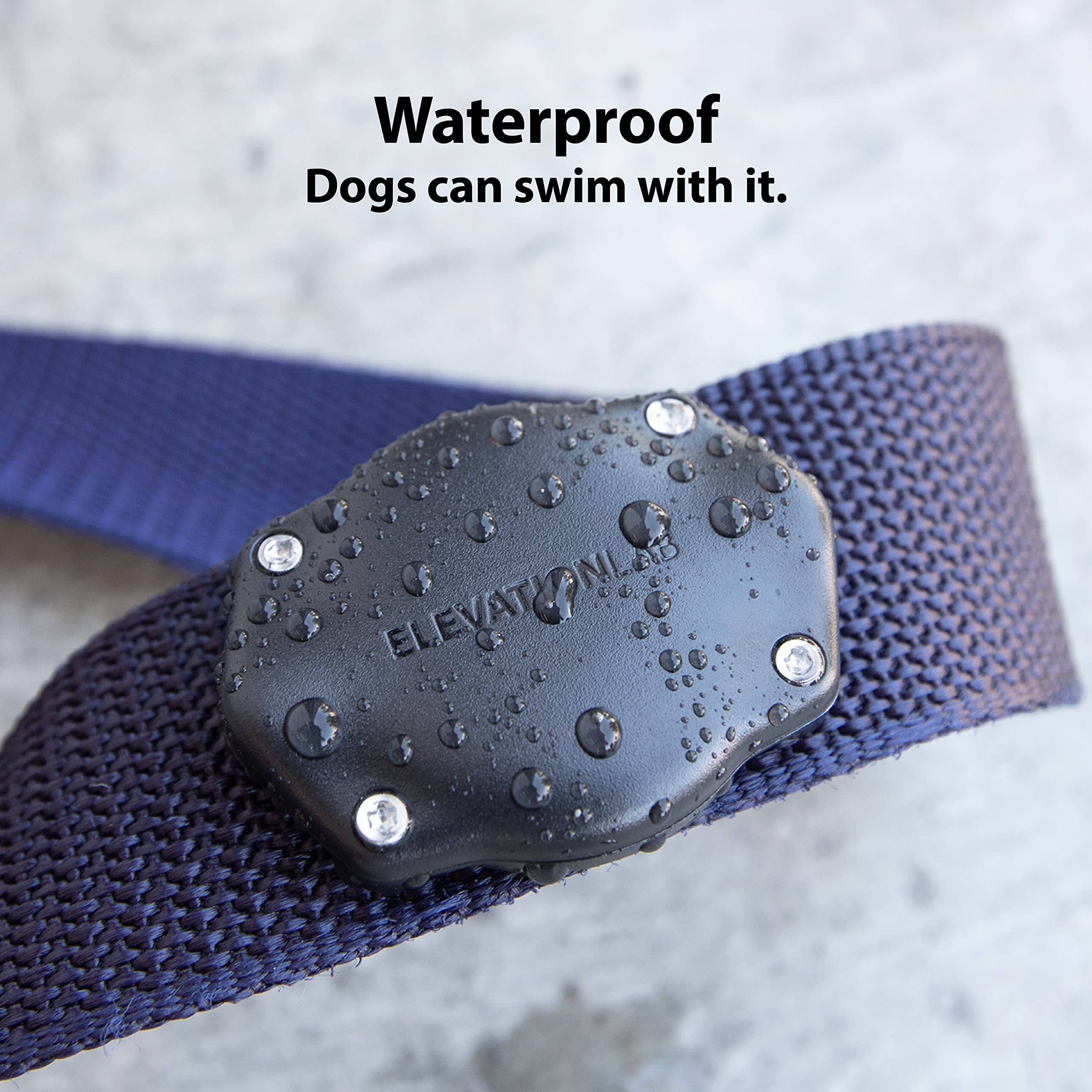 Elevation Lab Tagvault Pet - The Most Secure Airtag Dog Collar Mount | Ip68 Waterproof, Fits All Width Collars