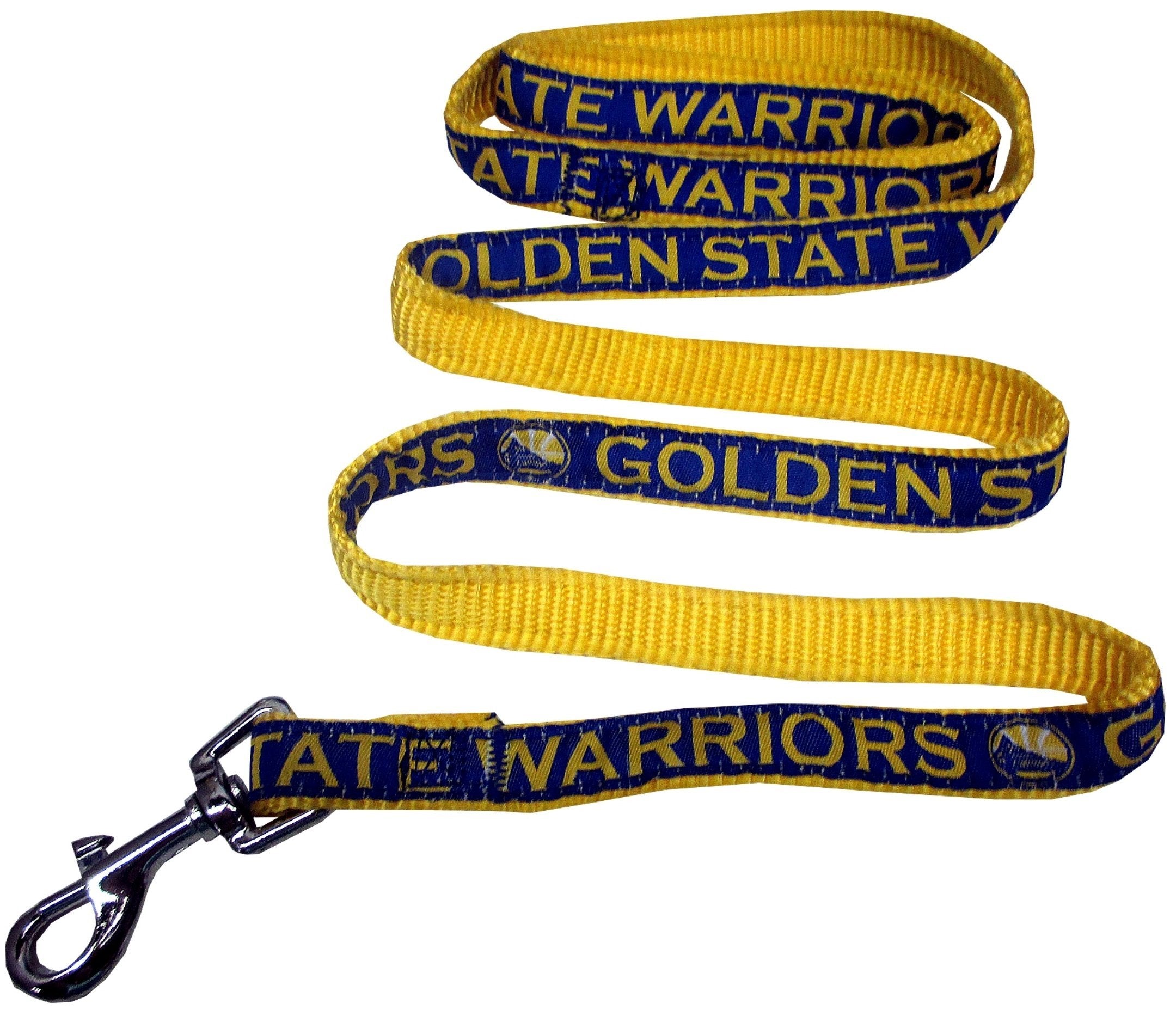 Nba Golden State Warriors Dog Leash, Size Medium. Heavy-Duty Metal Swivel Buckle Pet Leash