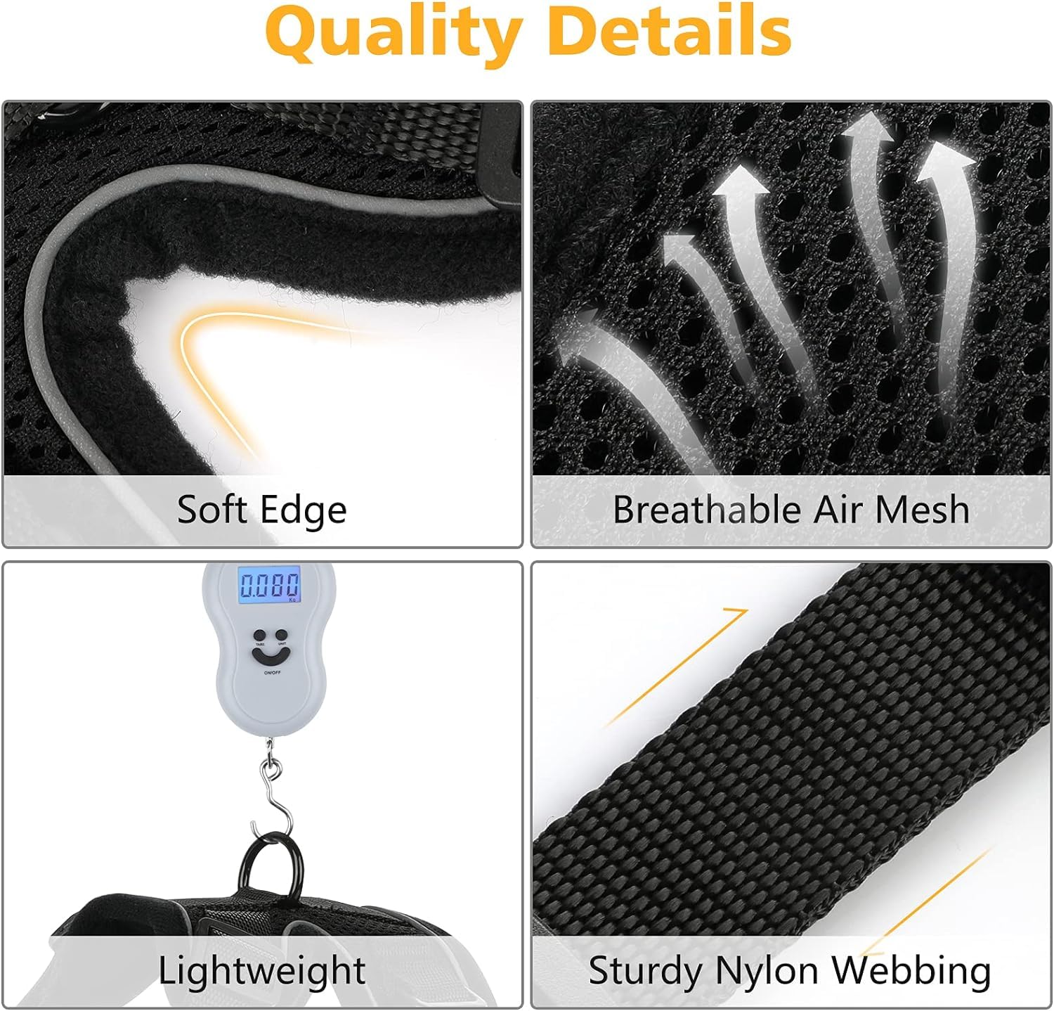 Dooradar Cat Harness And Leash Set, Escape Proof Safe Adjustable Kitten Vest Harnesses For Walking, Easy Control Soft Breathable