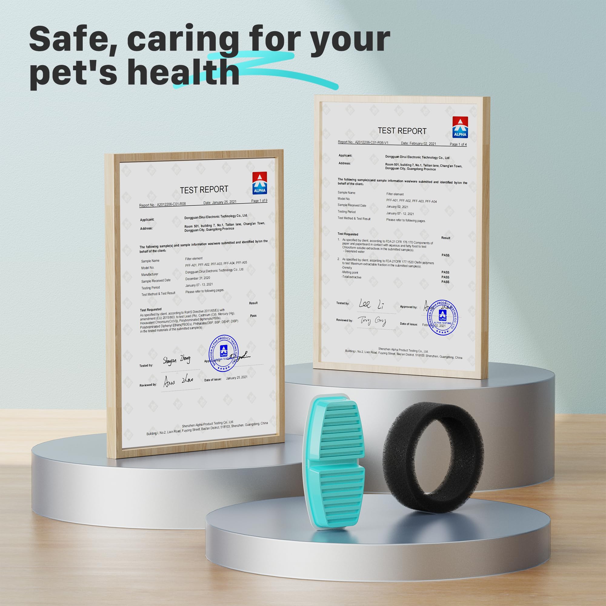 Cat Water Fountain Filters : Bemoony Pet Water Fountain Replacement Filter - 24 Packs Of Cat Fountain Filters (12 Carbon Filters