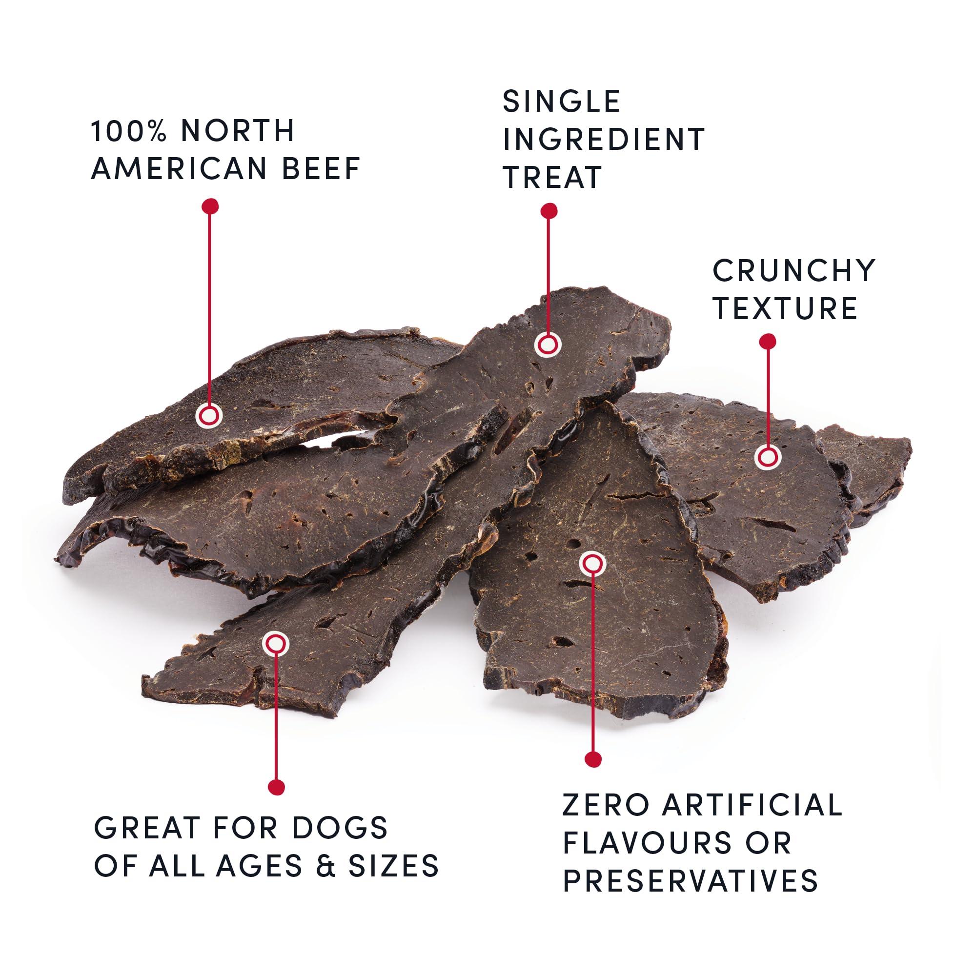 Crumps Naturals Traditional Liver Fillets For Pets, 11.6-Ounce