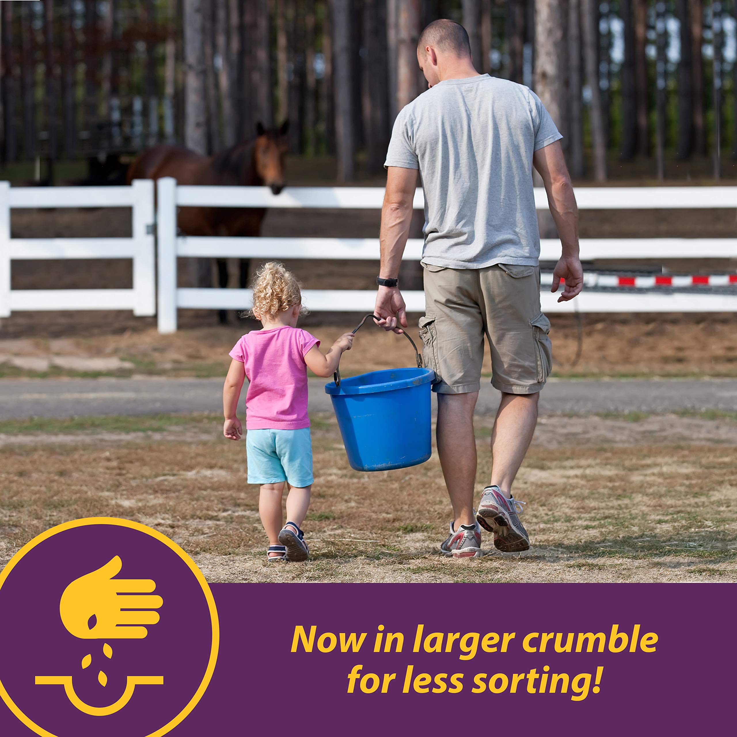 Farnam Horse Health Vita E & Selenium Crumbles Horse Vitamin Supplement, Supports optimal muscle health and antioxidant support,