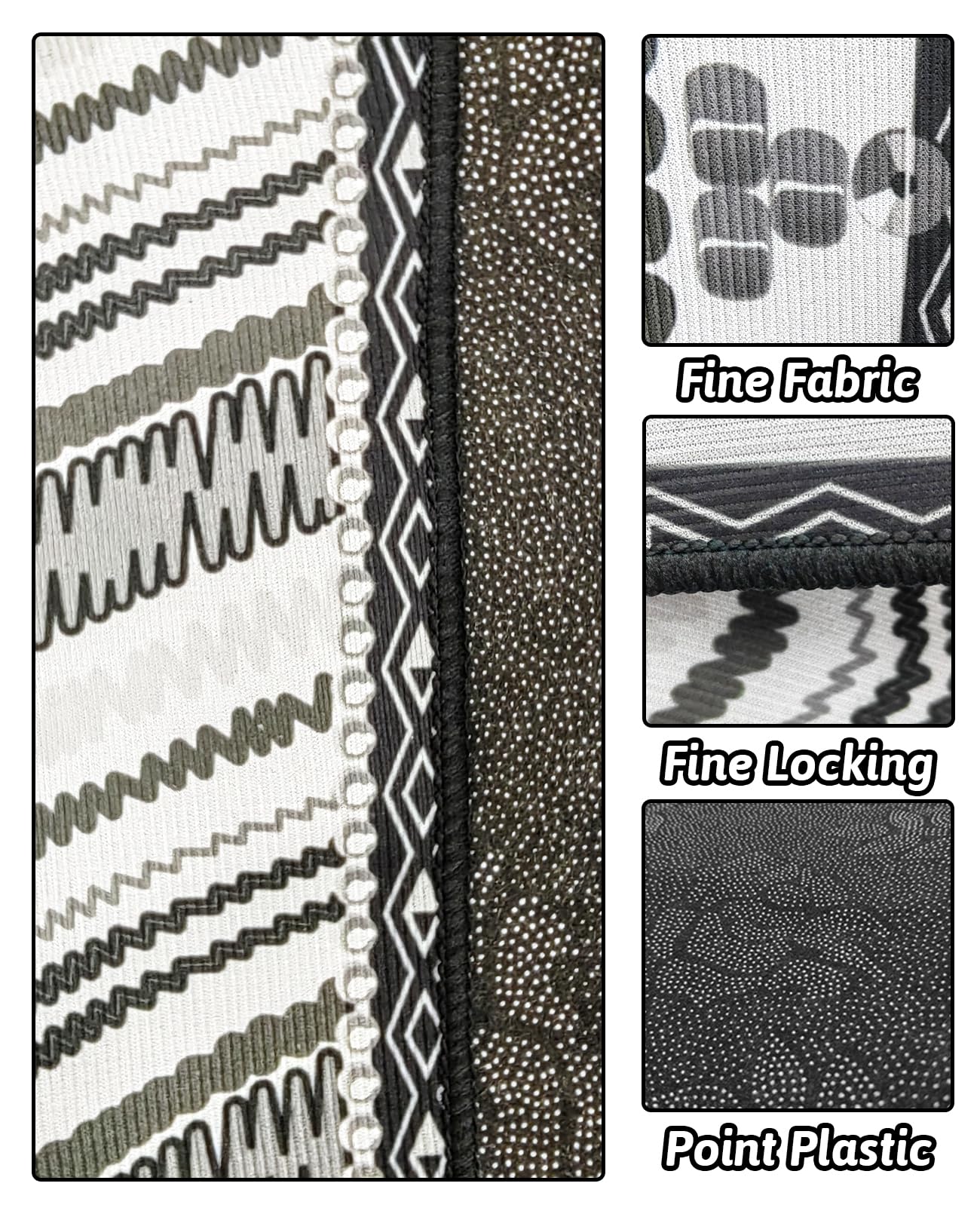 BNOSDM 91'' X 63'' Extra Large Cage Liners for Rabbits Washable Rabbit Pad Large Bunny Mat Anti Slip Rug for Bunnies, Pet Carpet