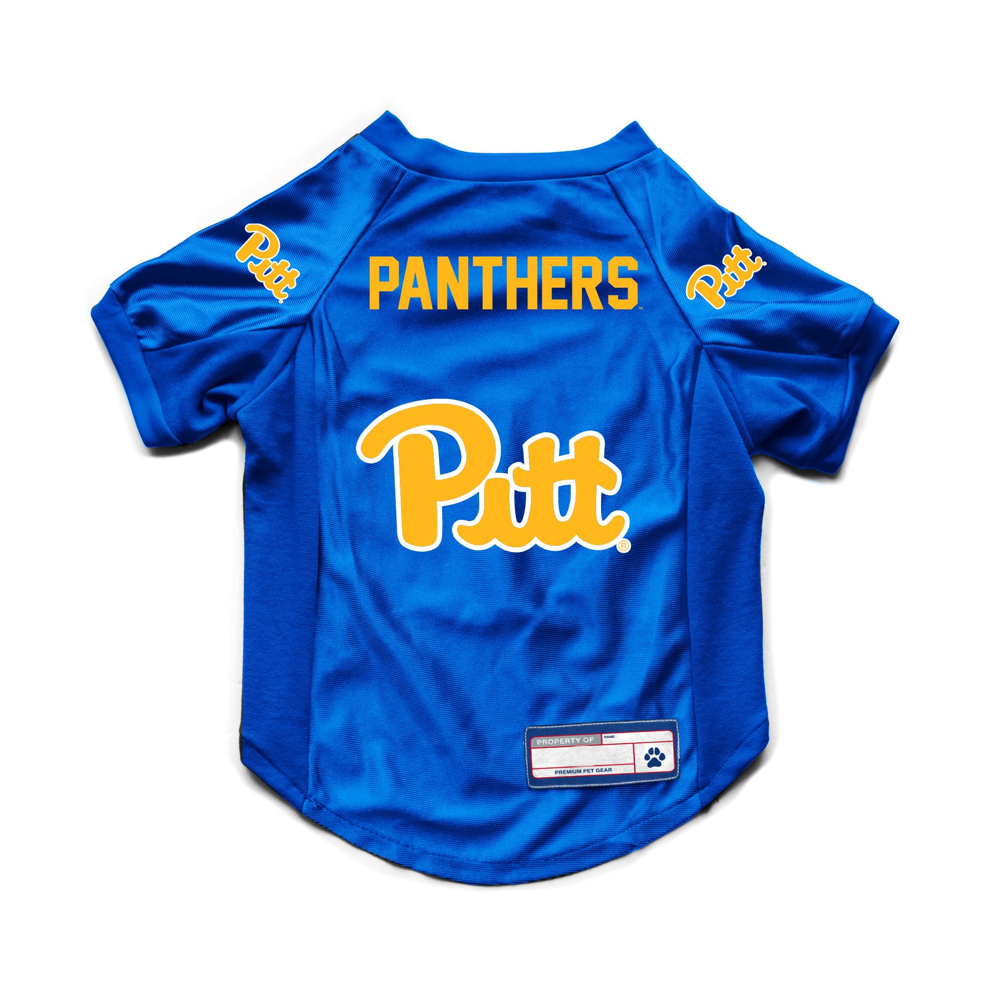 Littlearth Pittsburgh Panthers NCAA Stretch Pet Jersey