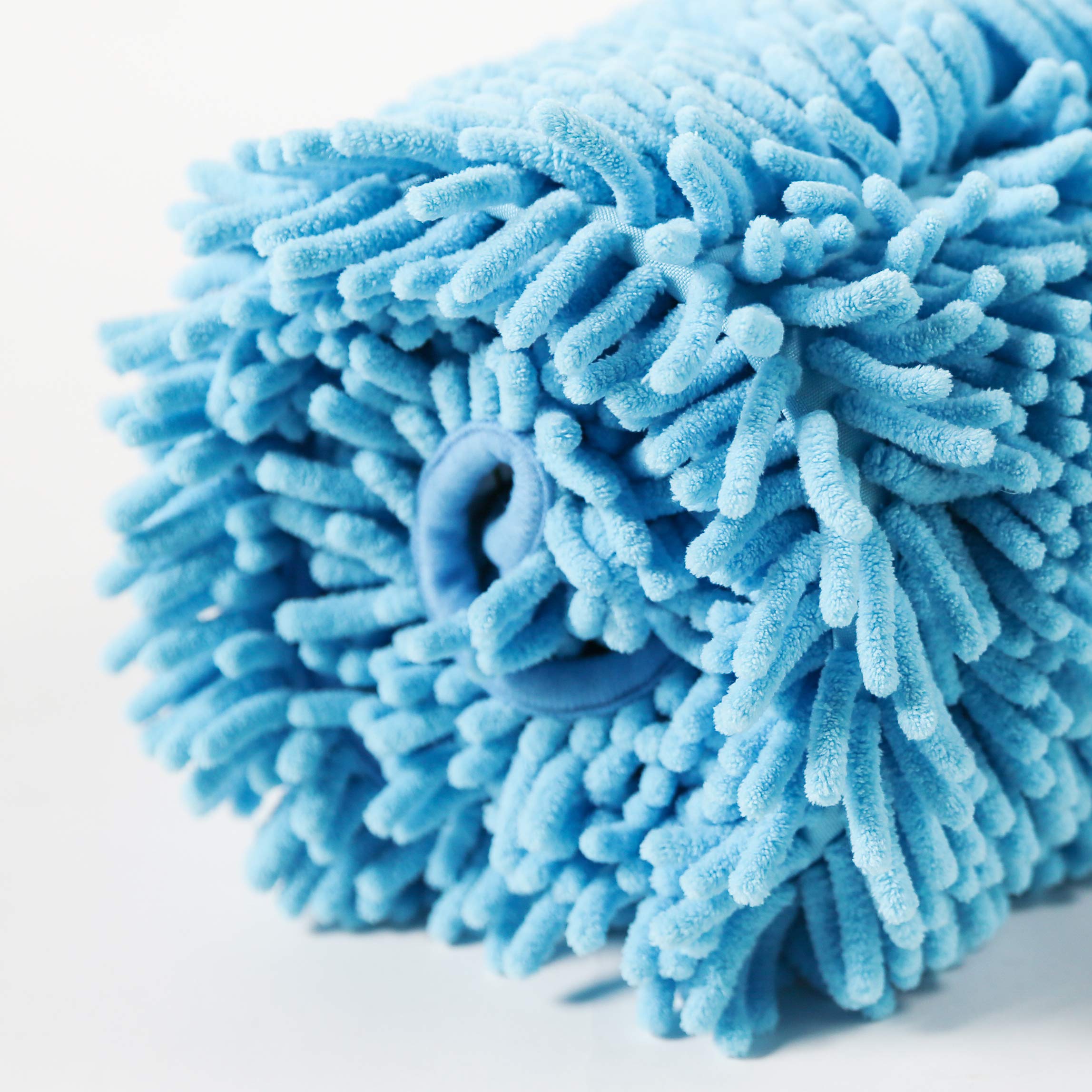 Patas Lague Absorbent Dog Towel For Drying Dogs Large, 35''X15'' Extra Large Microfiber Quick Drying Pet Bath Towel With Hand Pockets, Machine Washable Pet Shammy Blue