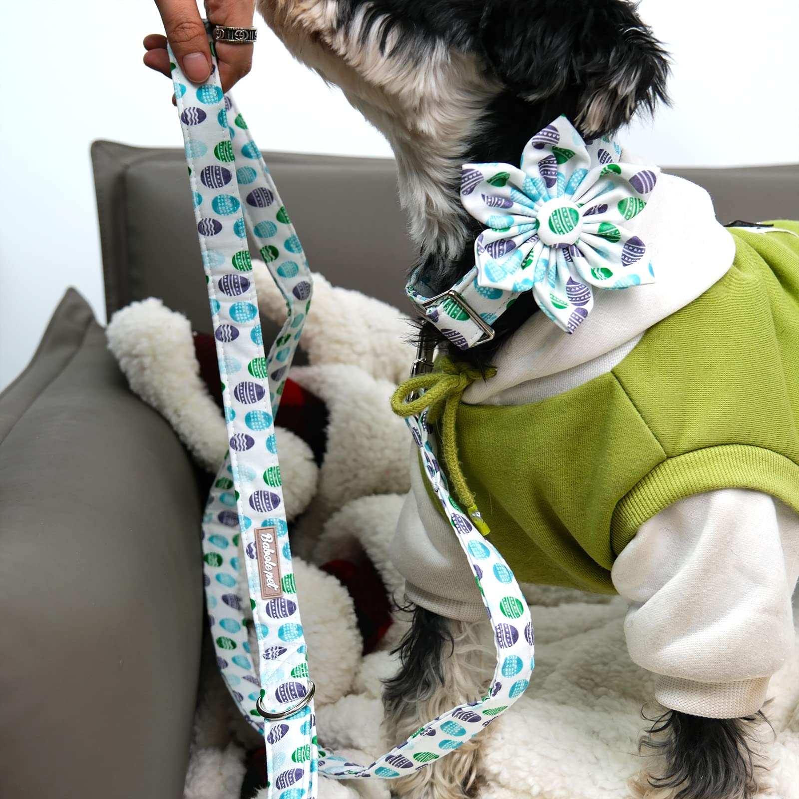 Babole Pet Easter Gift Dog Leash,Durable Handmade Dog Leashes With Soft Handle, Manual Dog Leashes Matching Dog Collars For Small Medium Large Dogs,Xs,Lenth 120Cm