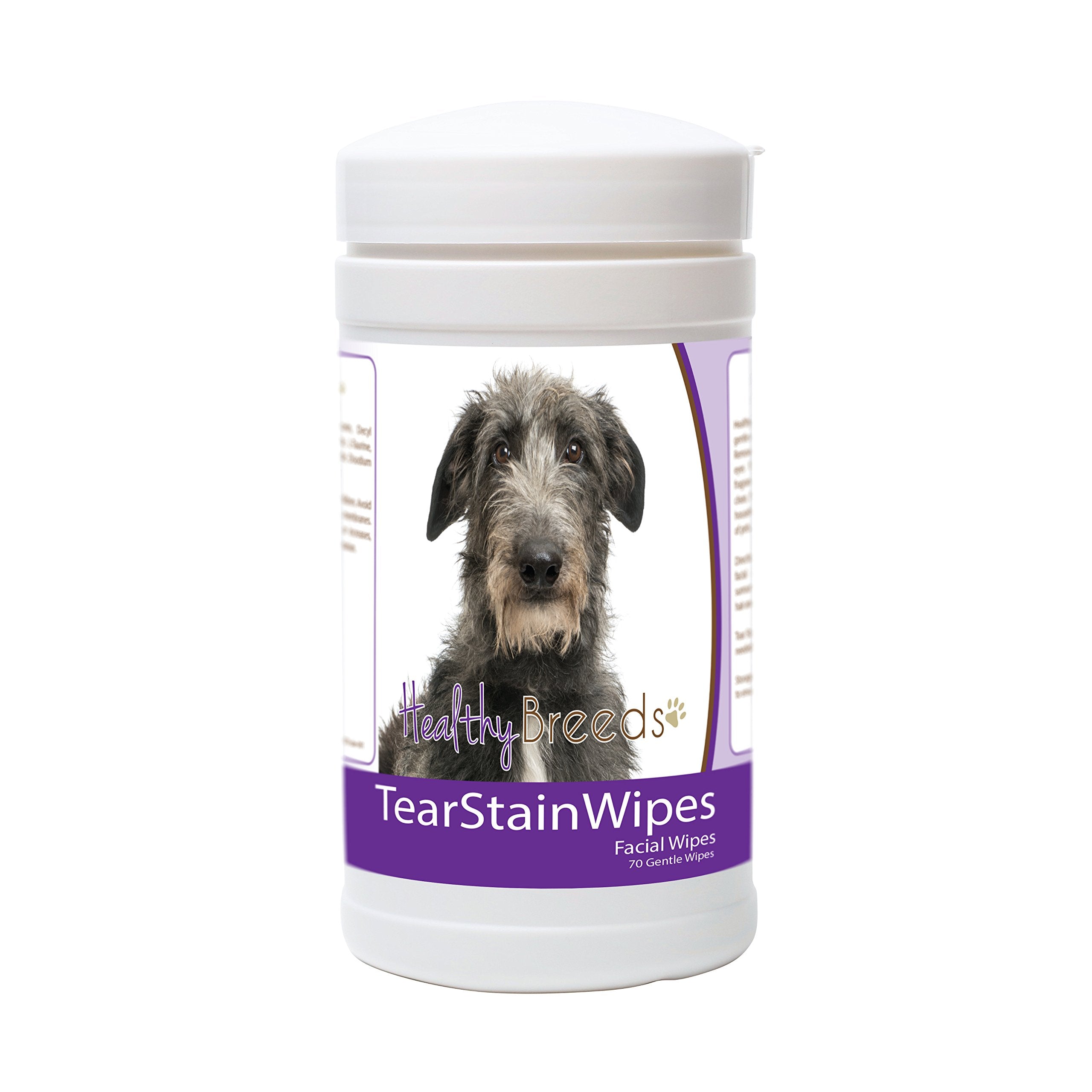 Healthy Breeds Scottish Deerhound Tear Stain Wipes 70 Count
