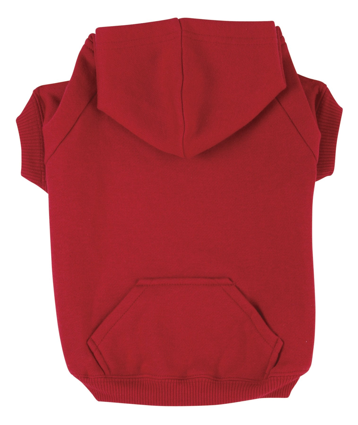 Zack & Zoey Basic Hoodie For Dogs, 20' Large, Tomato Red