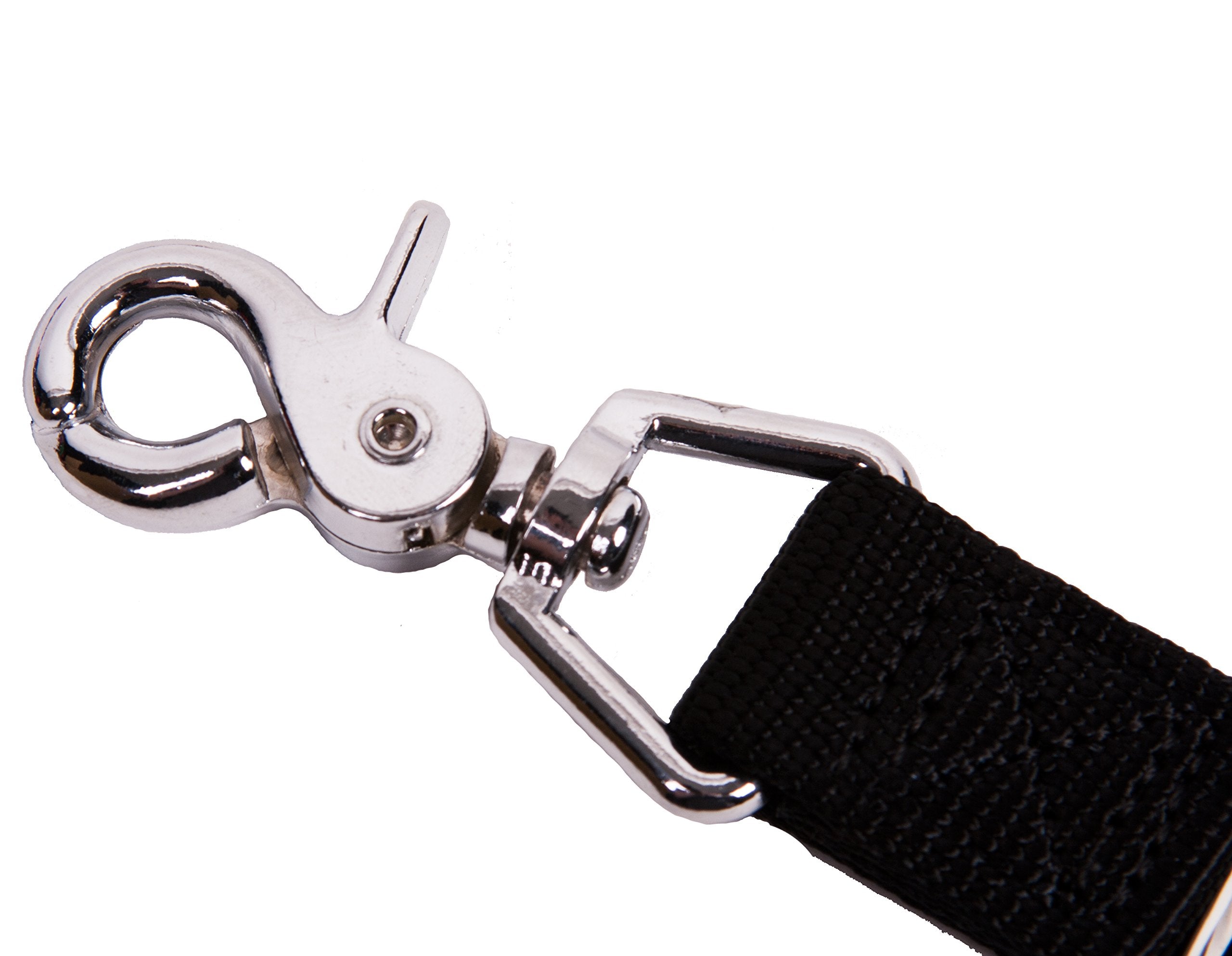 GOGO Nylon Dog Leash, 5/8-Inch Wide, 6-Feet Long, Black, Model 15018