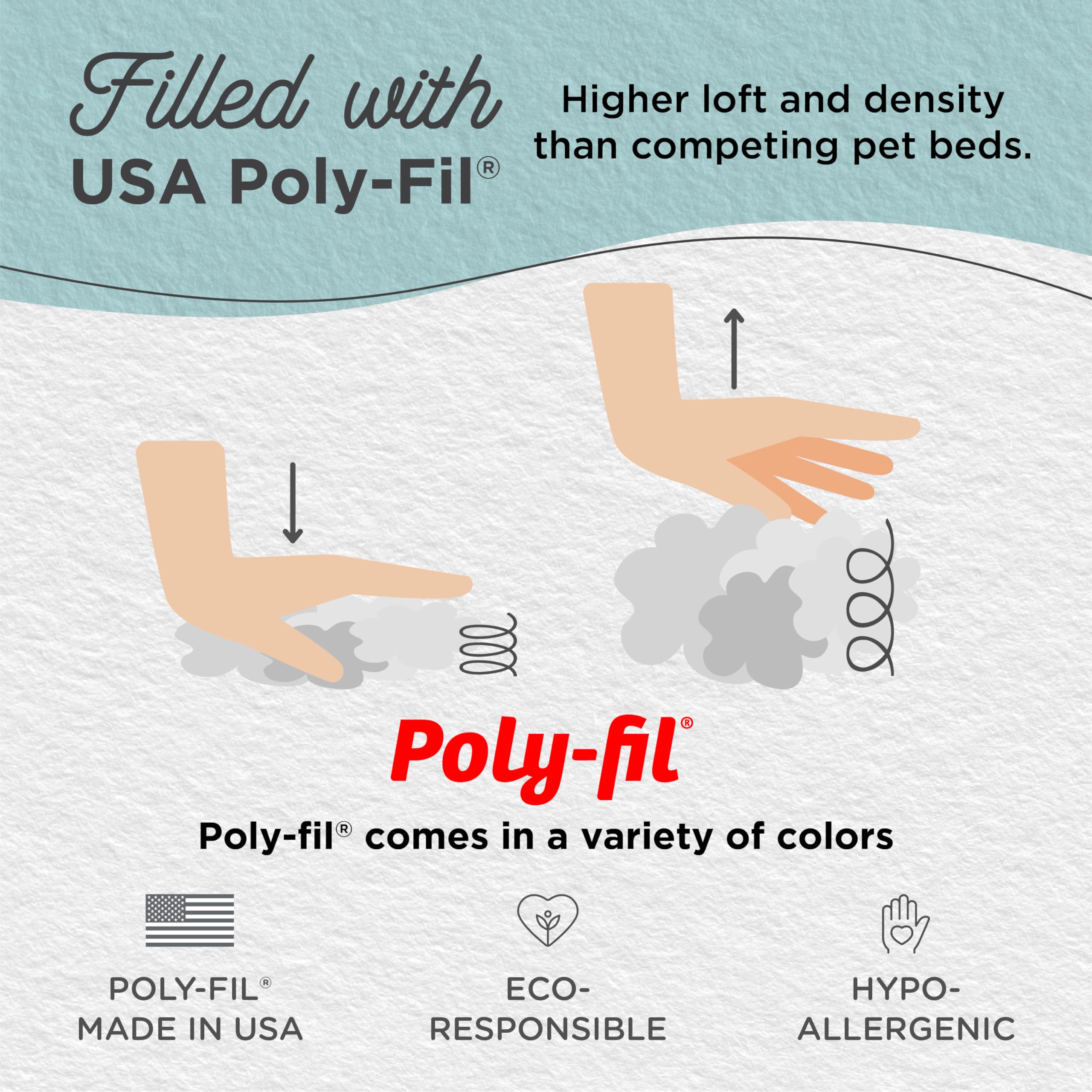 Best Friends By Sheri Original Calming Donut Dog And Cat Bed, Shag Faux Fur, Gray, Small (23X23) - Helps Provide Anxiety Relief