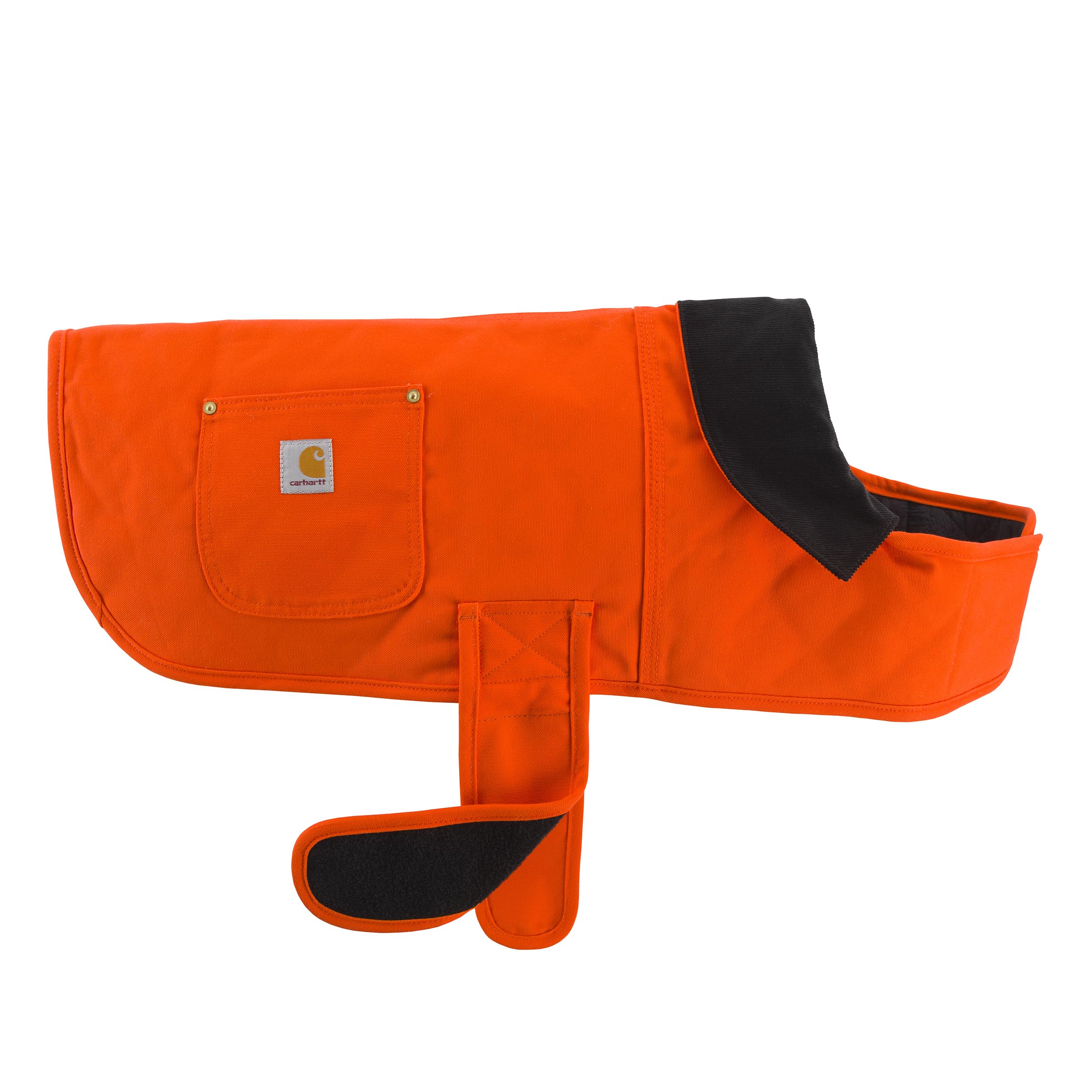 Carhartt Firm Duck Insulated Dog Chore Coat, Durable Weather Resistant Jacket for Cold and Windy Conditions, PFAS Free (Hunter O
