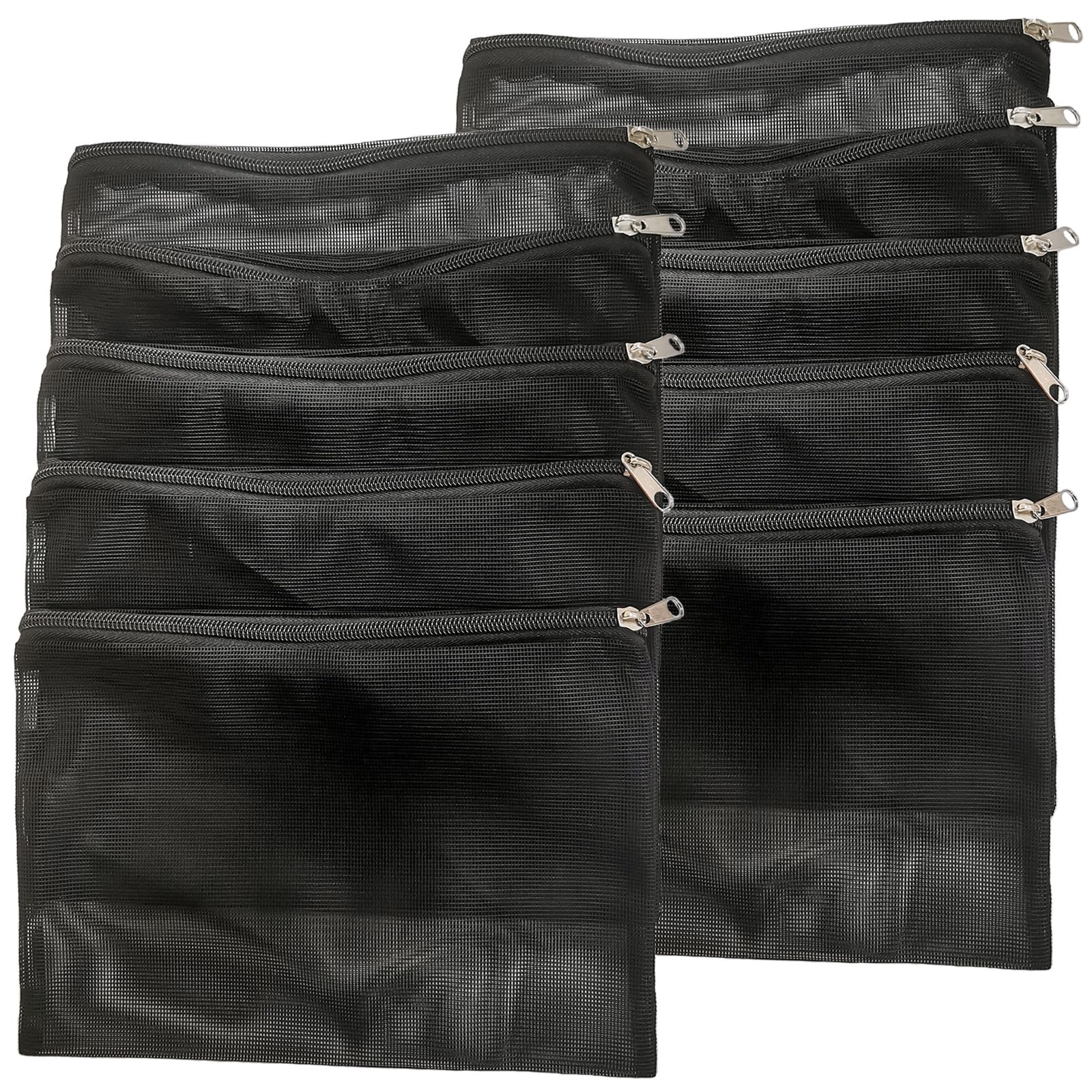 Cover Geny 10 Pieces Aquarium Filter Media Bags,Fish Tank Media Mesh Filter Bags With Zipper,Mesh Reusable Bags For Activated Ca