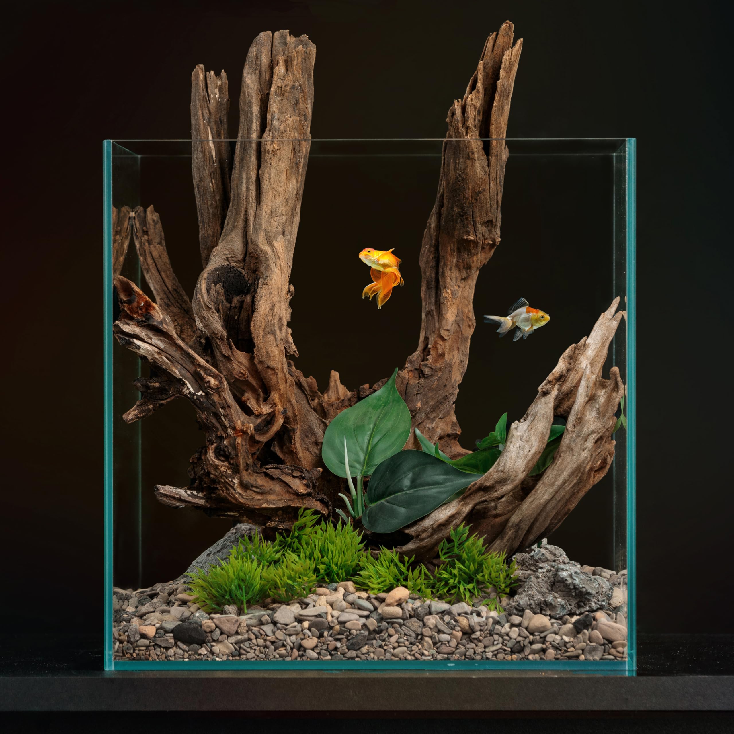 Penn-Plax Large Driftwood Décor Piece - For Aquarium And Terrarium Tanks – Salt And Freshwater