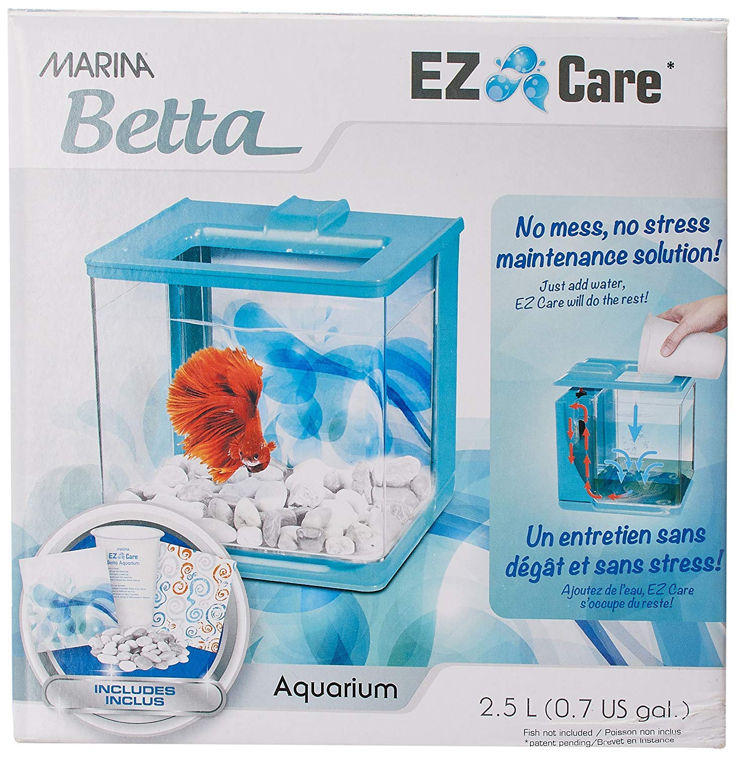 Marina Ez Care Betta Kit, Blue