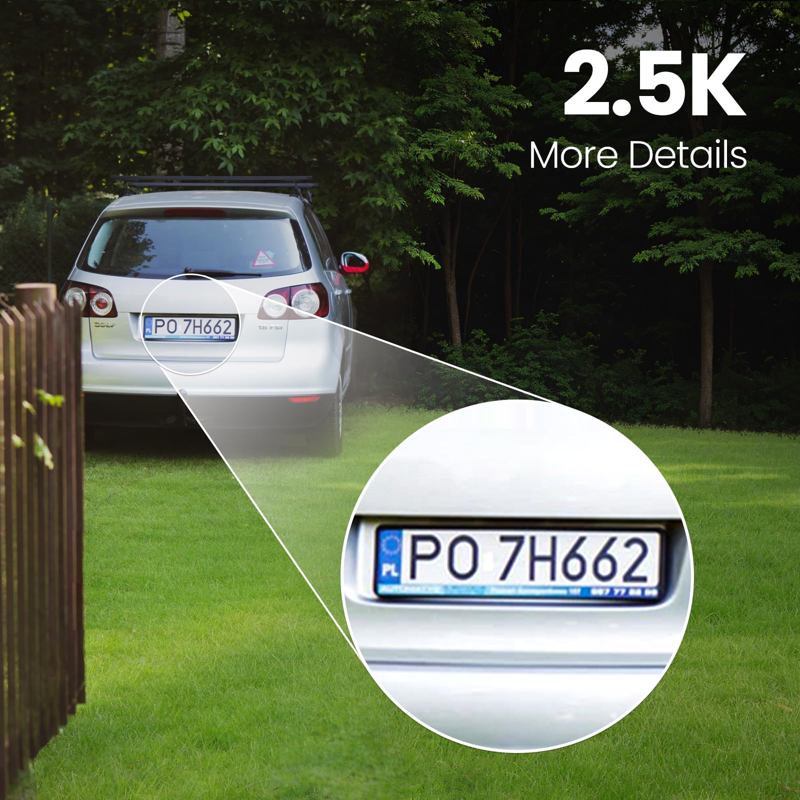 5G/2.4G Indoor Outdoor Security Camera For Home, 2.5K Baby/Elder/Dog Pet Cameras With Phone App, Ip65 Color Night Vision Wifi Ca