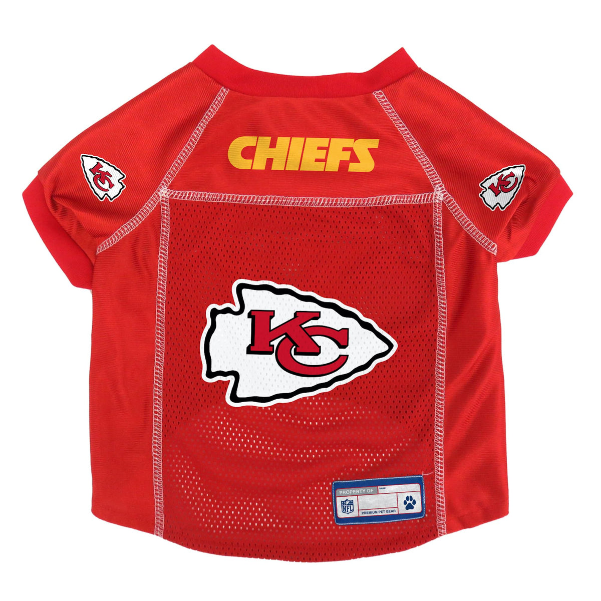 Littlearth Kansas City Chiefs Nfl Basic Pet Jersey