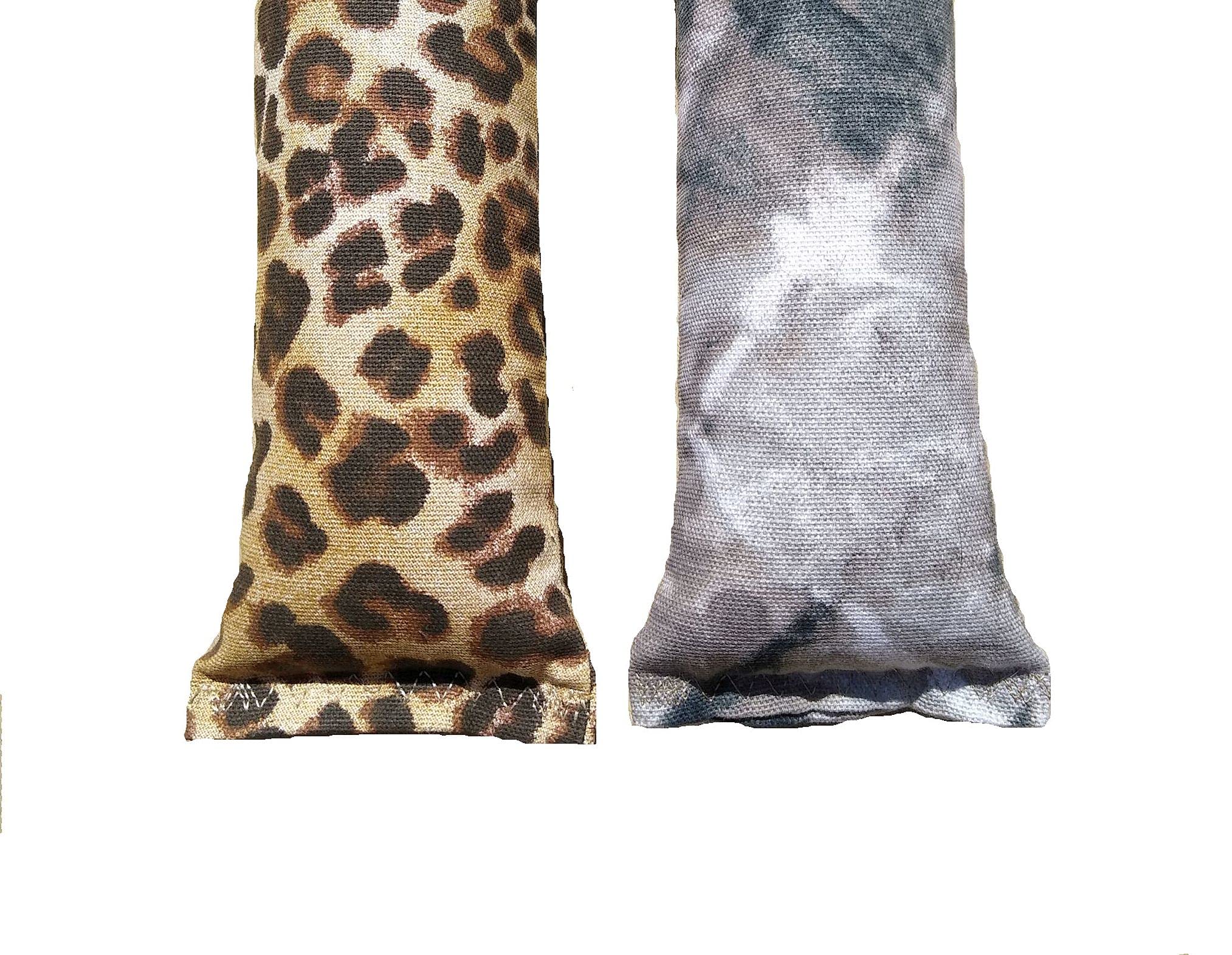 West Coast Pet Products 15'' Catnip Cat Kicker Toys/Kitty Kick Sticks/Cat-Nip Kick Sticks (Leopard Print And Camo) (Kickers Fill