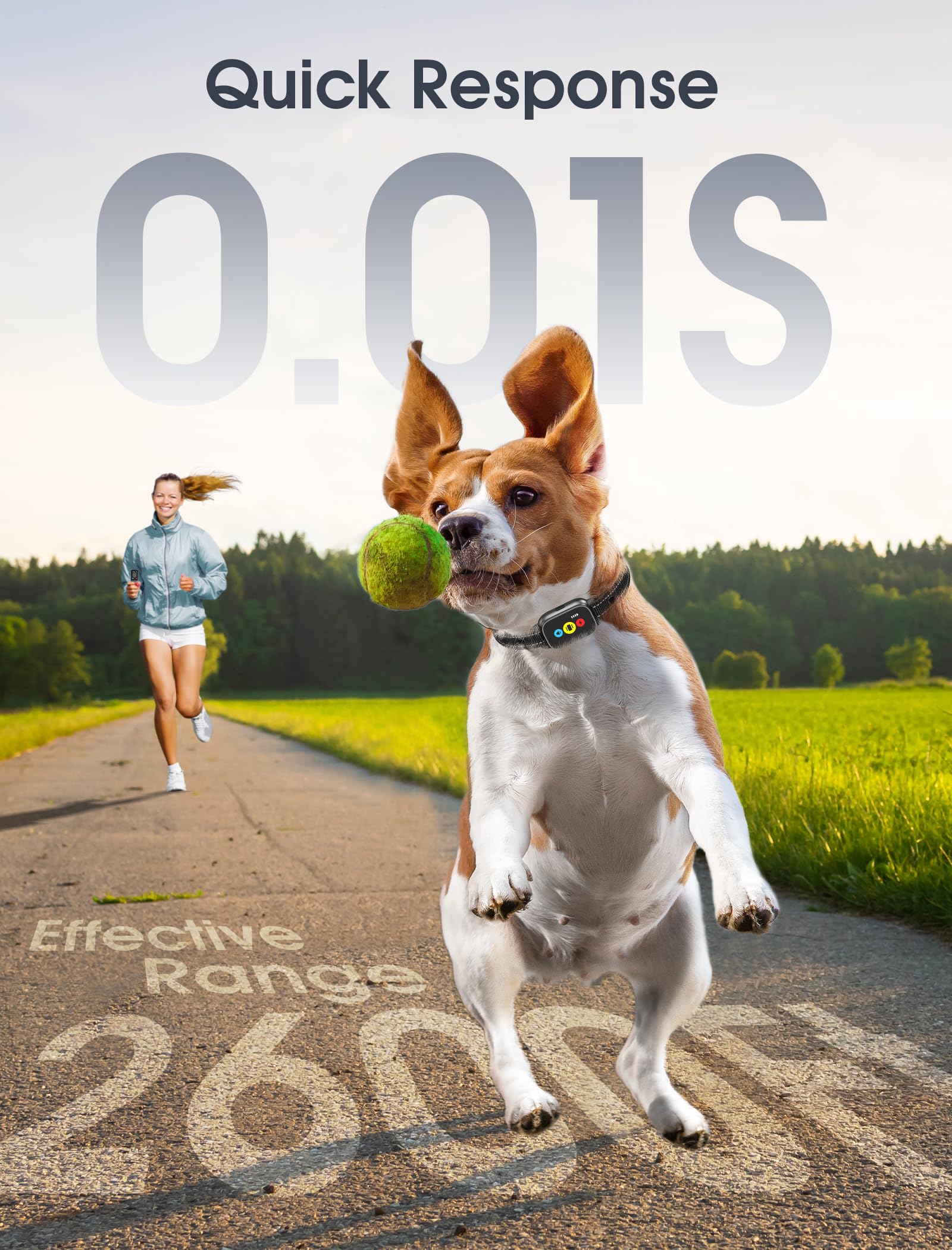 Dog Training Collar With Remote, Smart Dog Shock Collar With 3 Training Modes And Training Icons, Waterproof Electric Dog Shocke