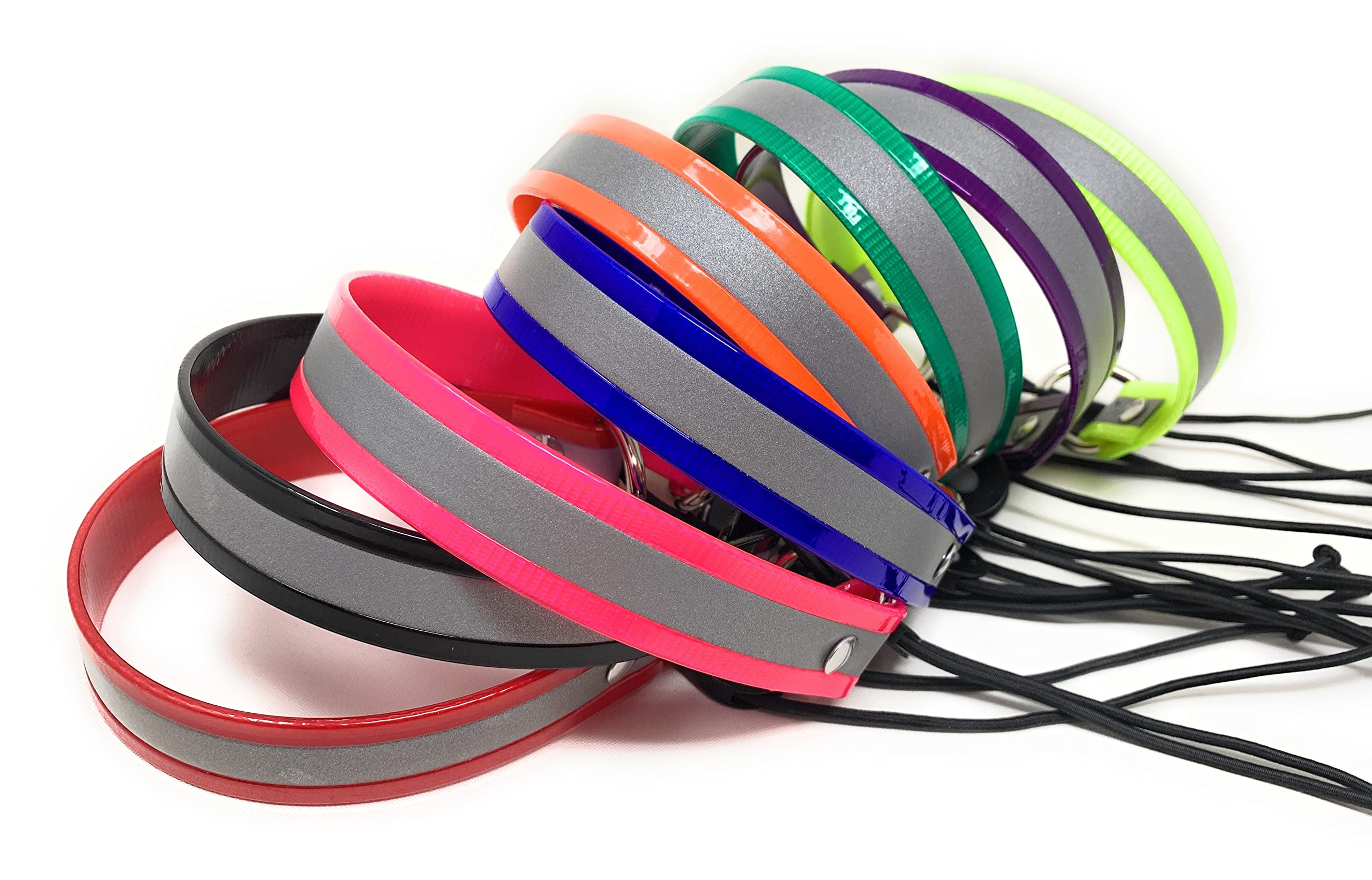 Sparky Pet Co - Surefit ECollar Replacement Strap - Bungee Dog Collar Waterproof -Adjustable -Secure Nexus Wheel Lock-for Electr