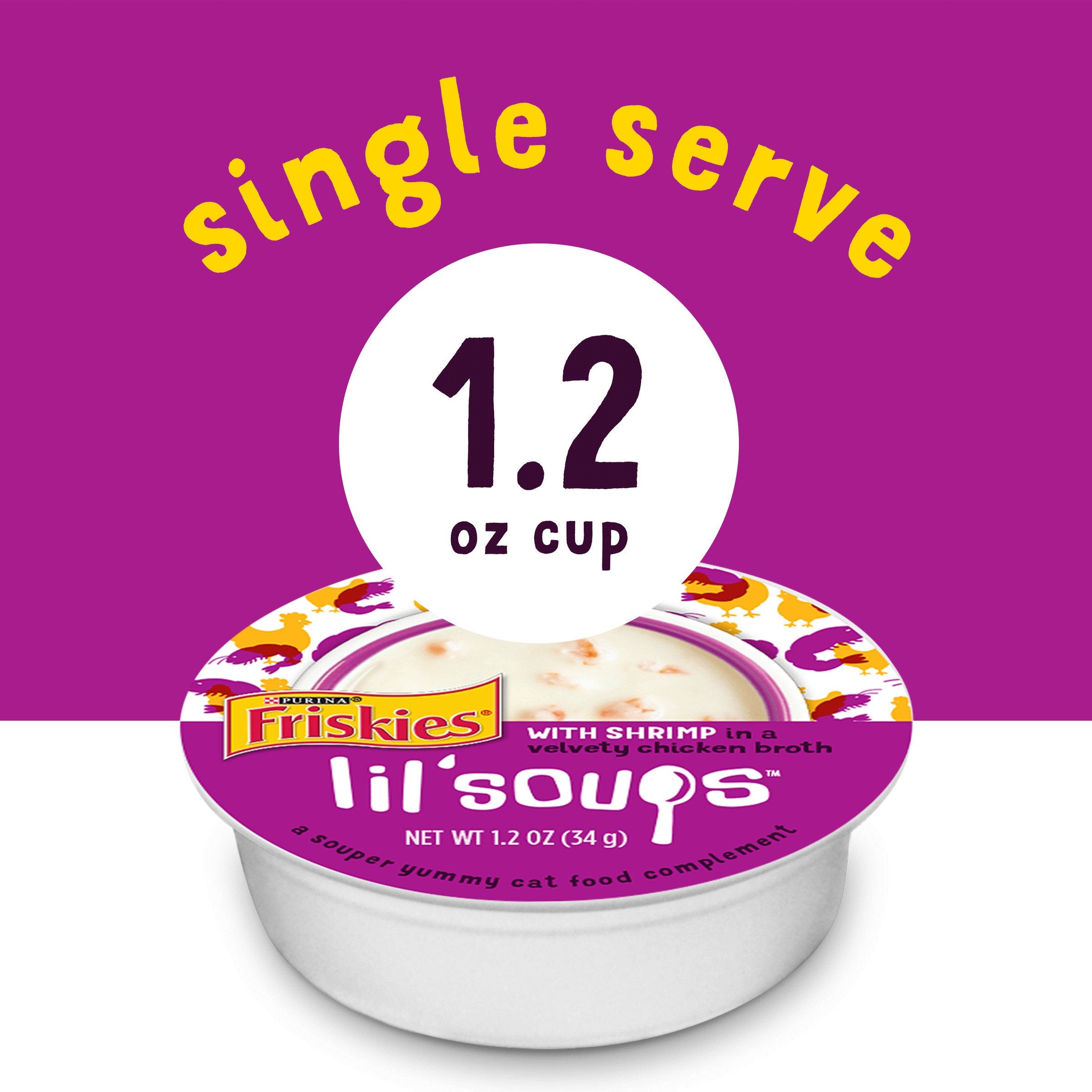 Purina Friskies Grain Free Lickable Cat Food Toppers Lil