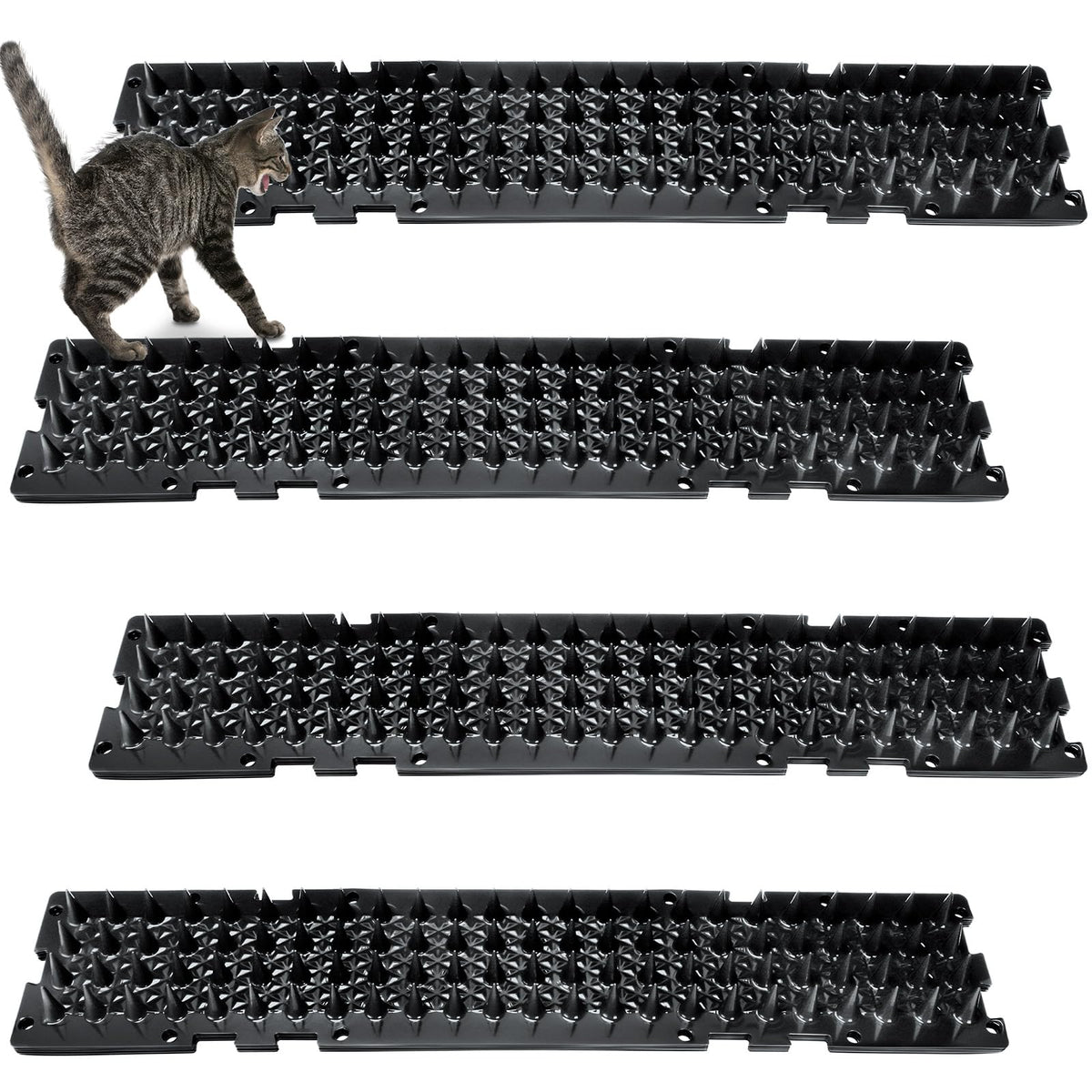Left Mat Cat Nuanchu Cat Repellent Mats, 12 Pack, 16.5 x 3 – Petocart