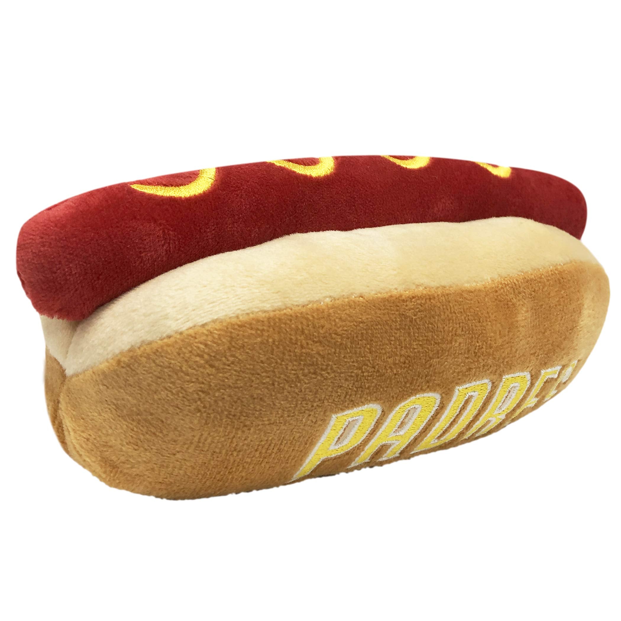Mlb San Diego Padres Plush Dog Toys - Stadium Theme Snacks - Cutest Plush Hot-Dog Toy For Dogs & Cats With Inner Squeaker & Prem