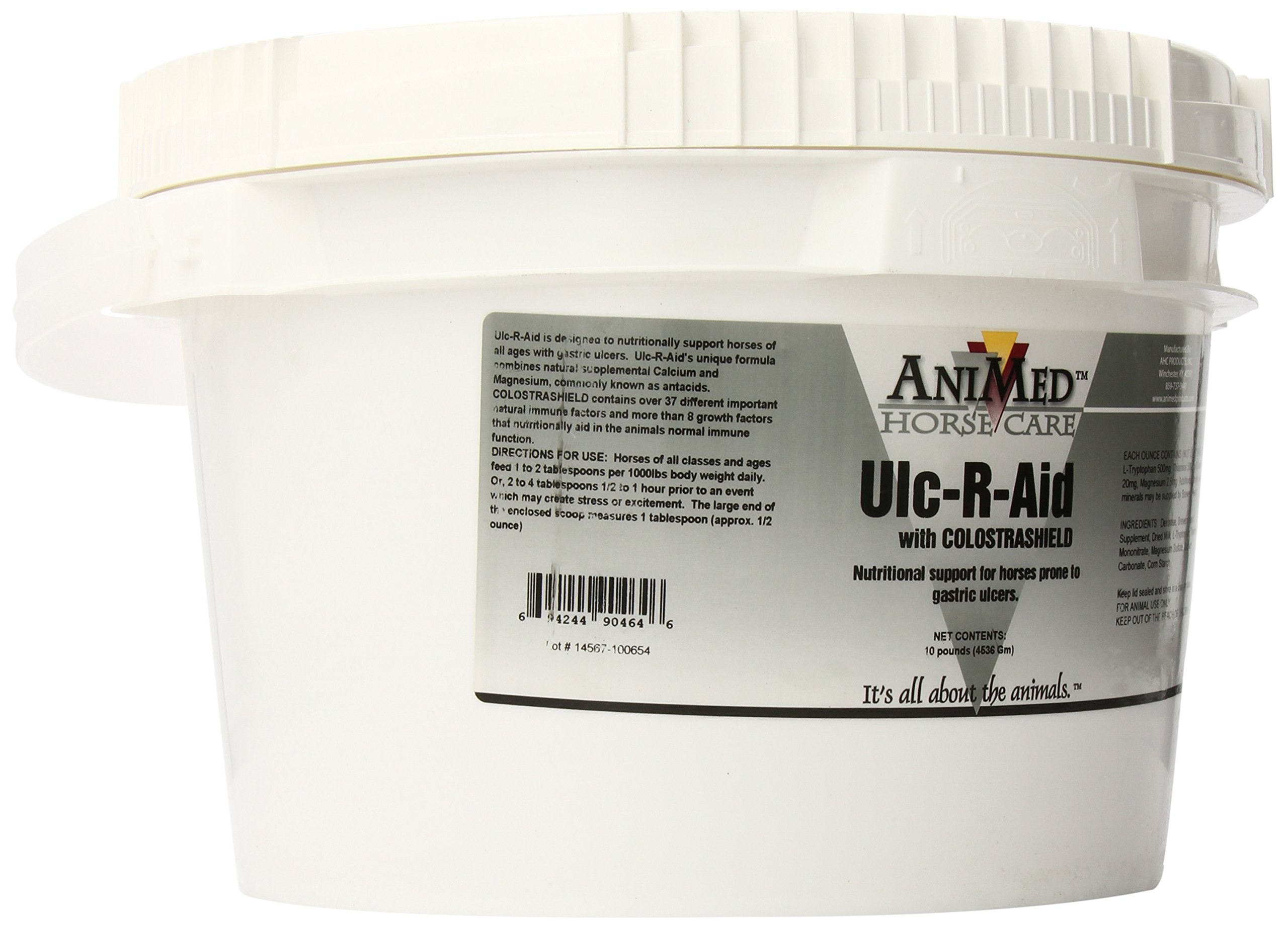 Animed Ulc-R-Aid Nutritional Supplement For Horses, 10-Pound