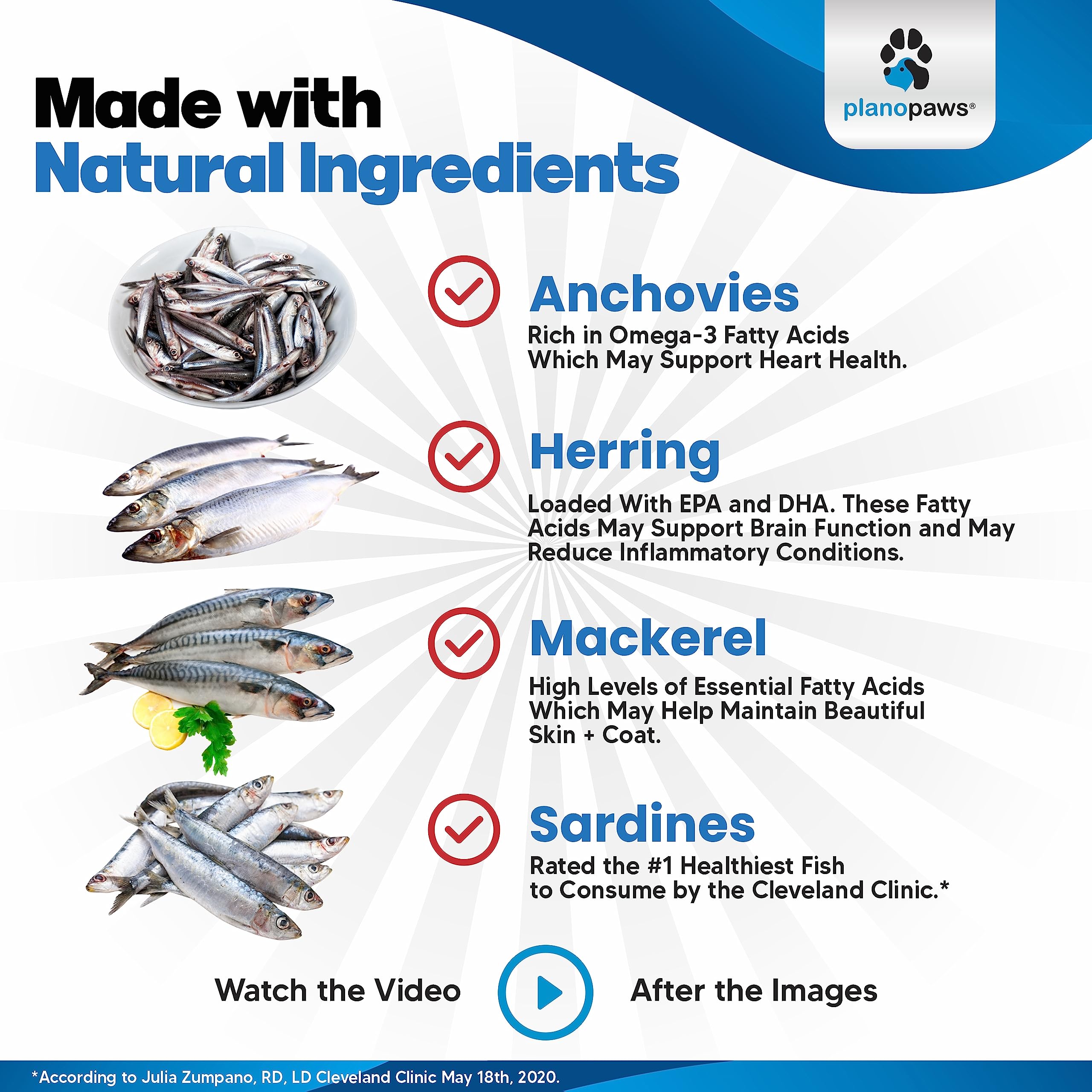 Omega 3 Fish Oil for Dogs - Better Than Salmon Oil - Dog Fish Oil Supplement to Reduce Shedding & Itching - Supports Joints, Bra