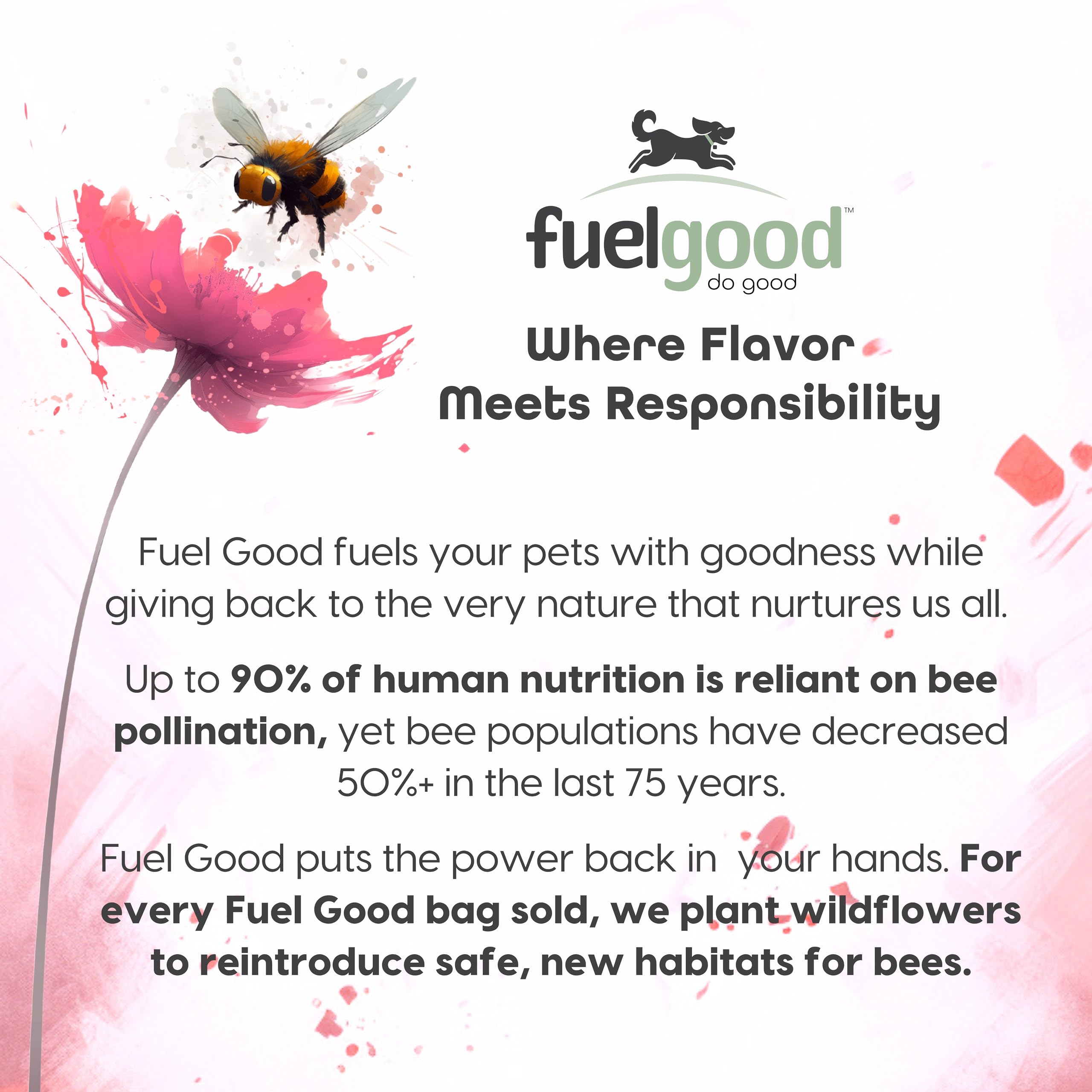 Fuel Good Wooffles High Protein Dog Treats - Pork, Bacon & Banana Recipe - 11oz Bag - High Protein Treats for Dogs, Made in The