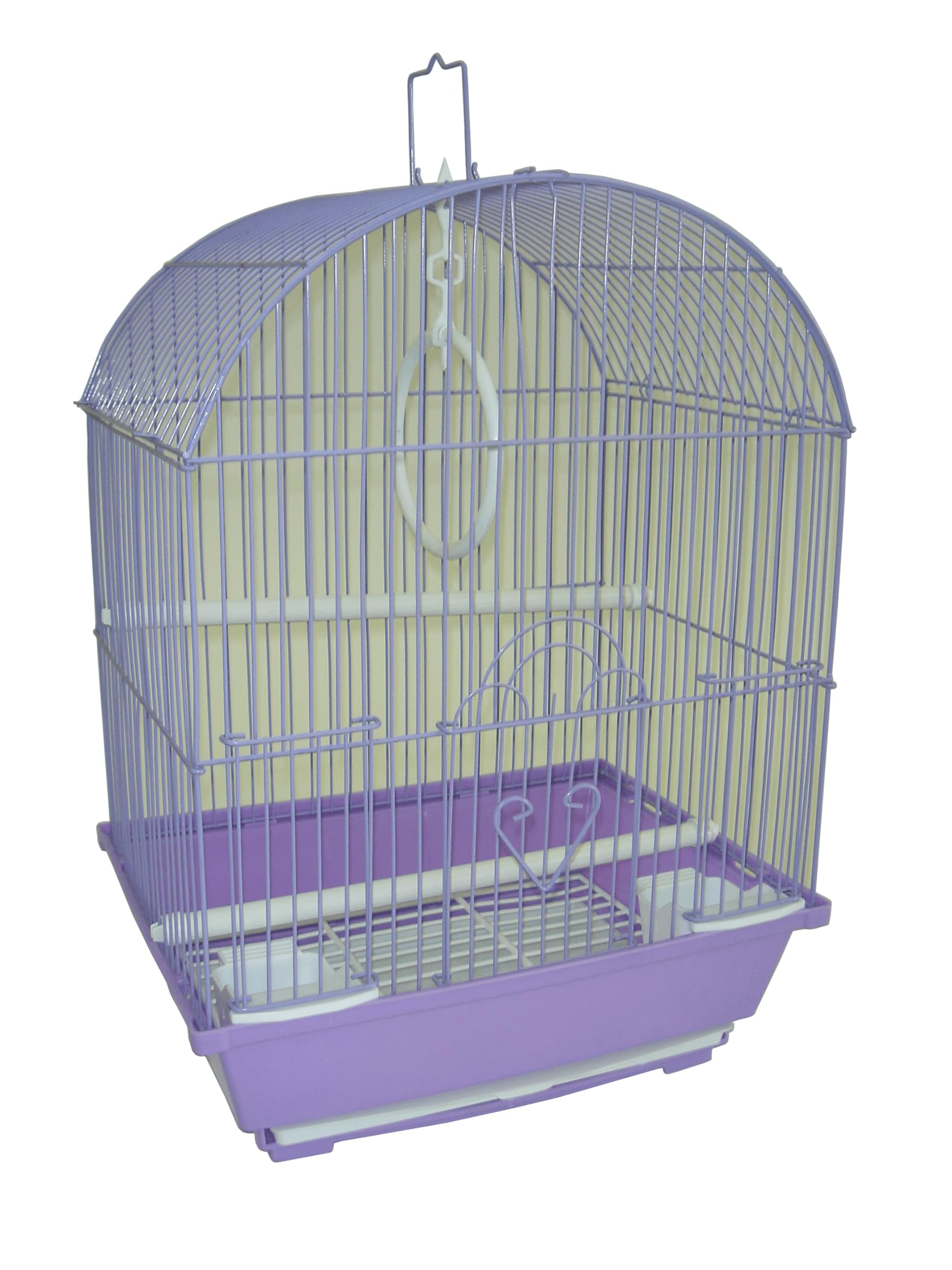 Yml A1104Pur Round Top Style Small Parakeet Cage, 11 X 9 X 16