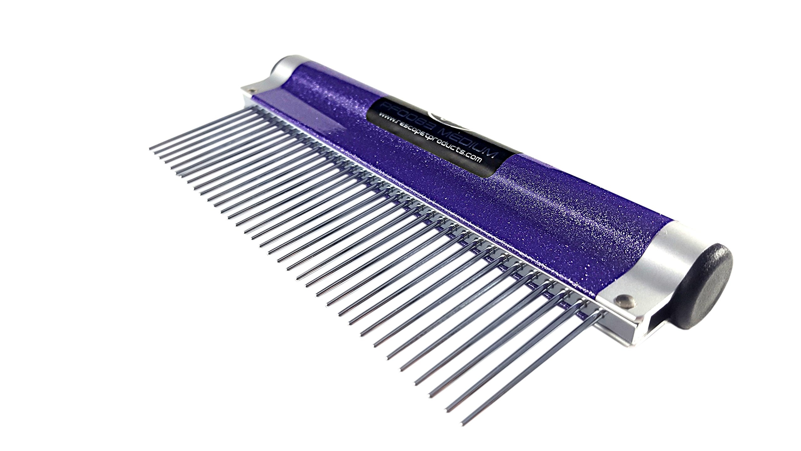 Resco Usa-Made Wrap Comb For Pets, Medium, Sparkle Purple