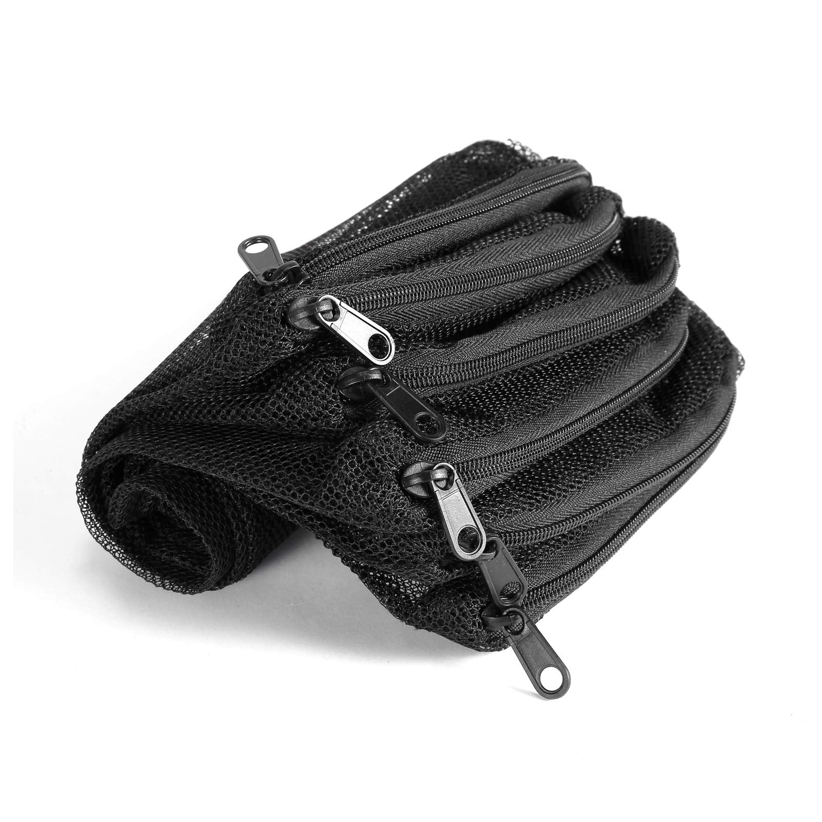 Aquaneat 10Pcs Aquarium Filter Media Bags, Fish Tank Coarse Mesh Bags, 3   X8   /5.5   X8    With Plastic Zipper For Activated C