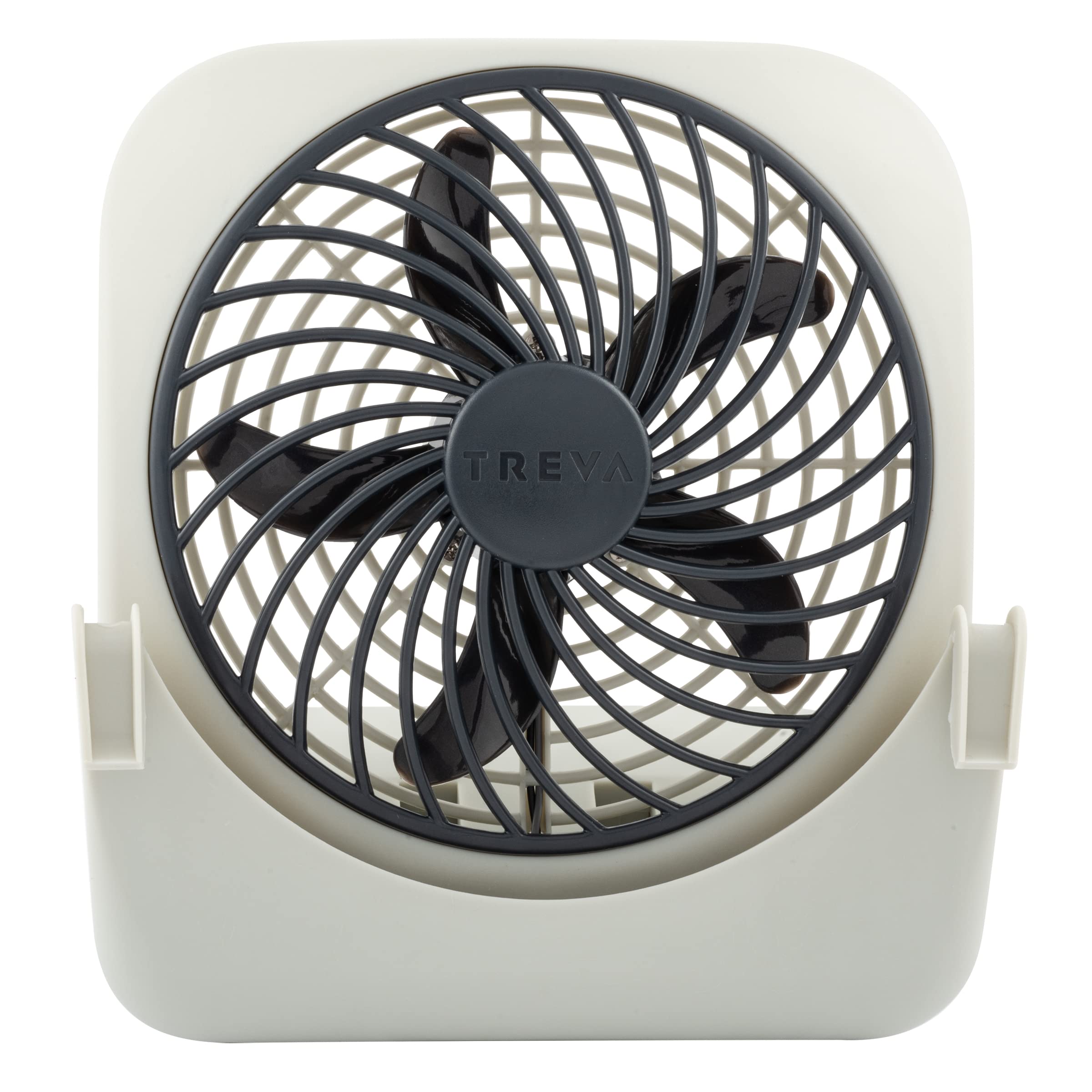 Treva 5-Inch Pet Crate Fan For Cooling Dogs And Other Pets. 2 Cooling Speeds, Battery Powered