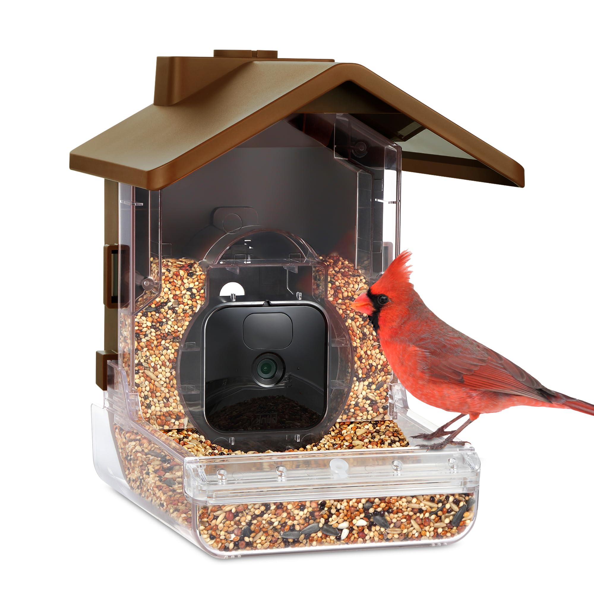 Wasserstein Bird Feeder Camera Case Compatible with Blink, Wyze & Ring Security Cameras Including Blink Outdoor 4, Wyze Cam OG &