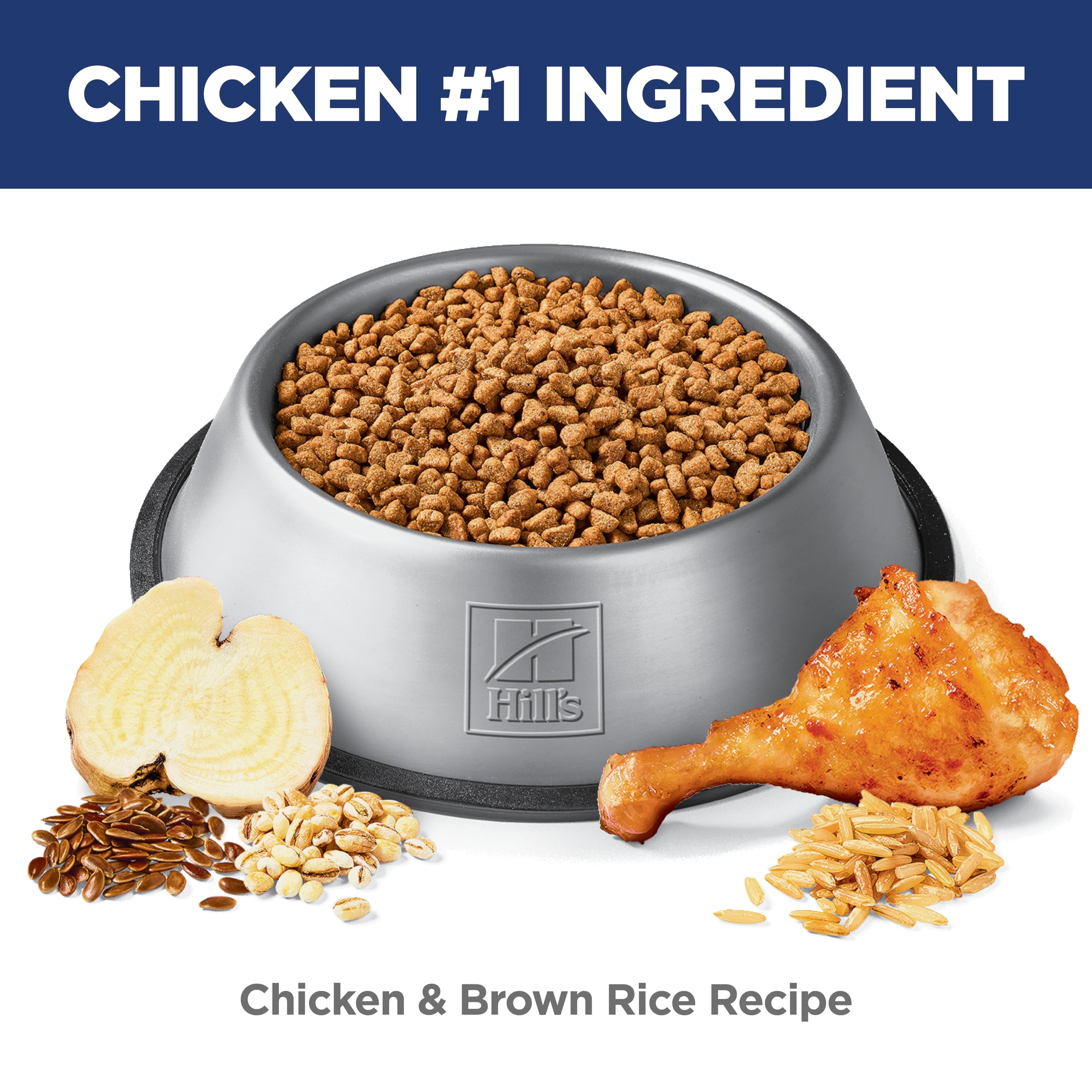 Hills Science Diet Perfect Digestion, Adult 1-6, Small & Mini Breeds Digestive Support, Dry Dog Food, Chicken & Brown Rice, 12